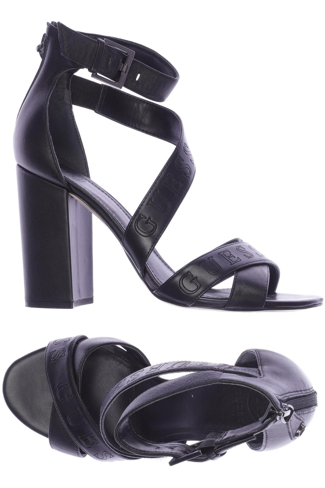 

GUESS Damen Sandale, schwarz