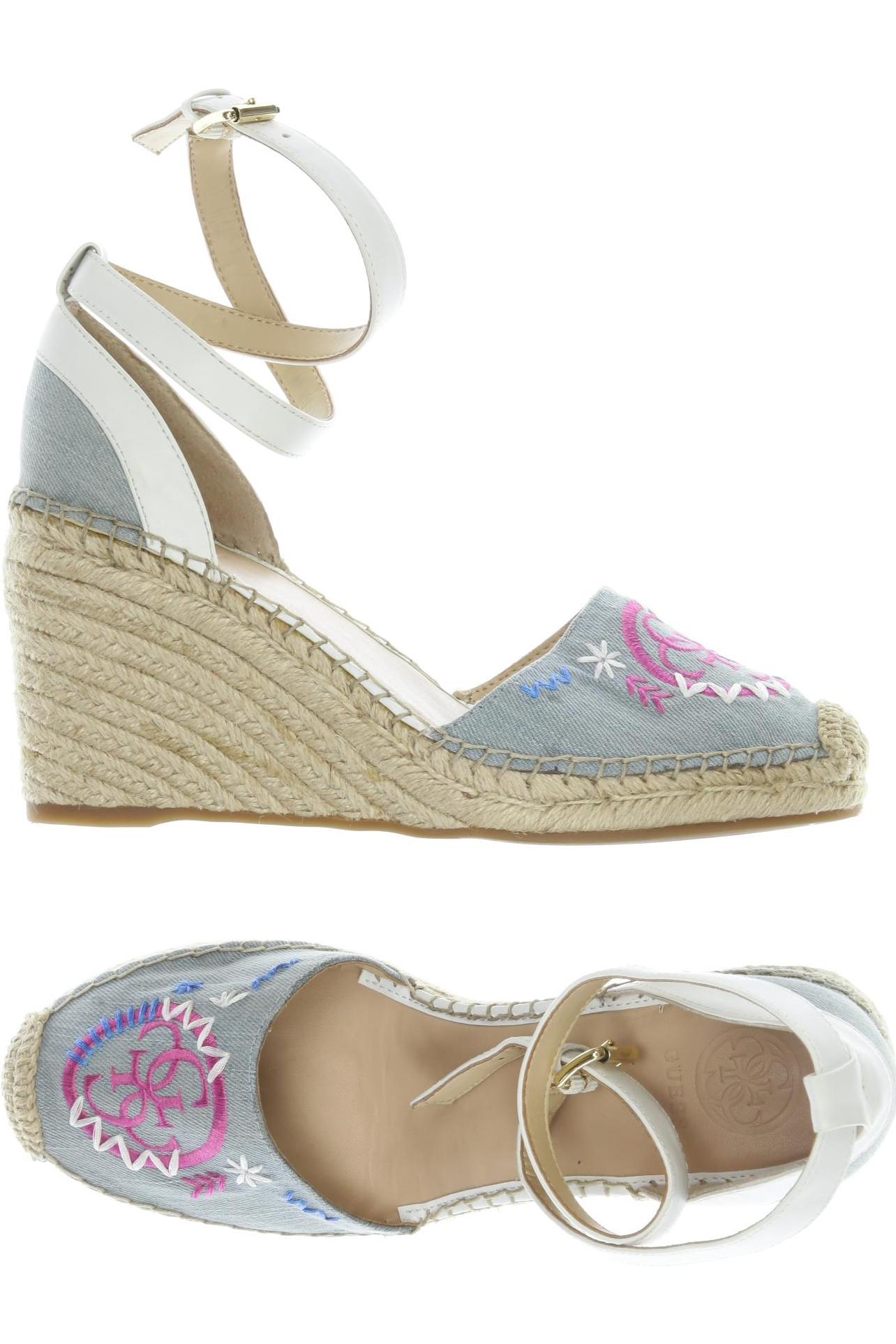 

Guess Damen Sandale, hellblau, Gr. 40