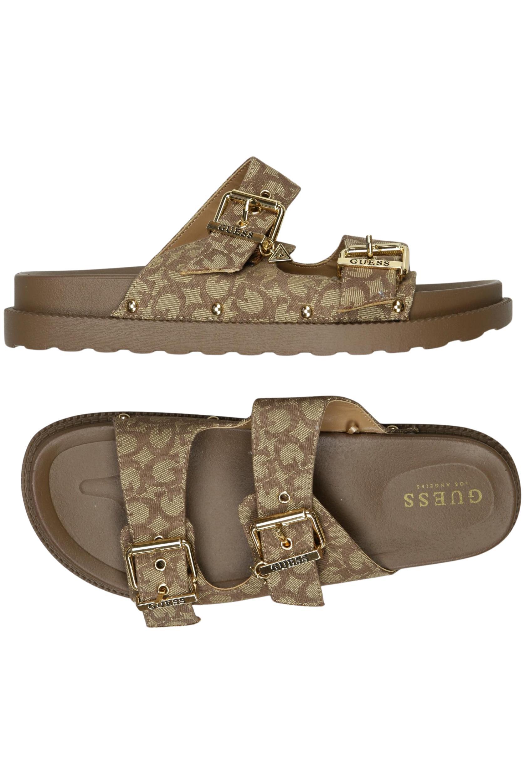 

Guess Damen Sandale, braun, Gr. 9.5