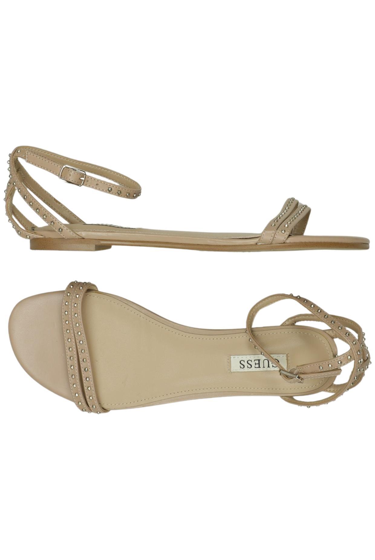 

Guess Damen Sandale, beige, Gr. 38