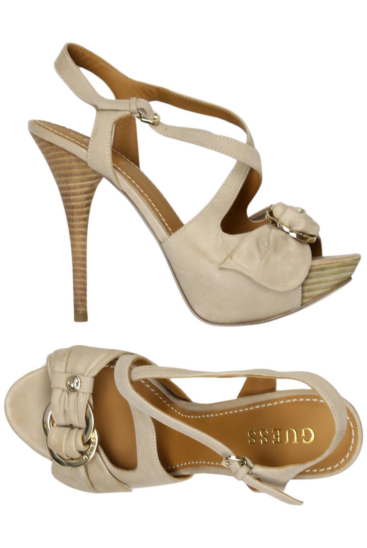 

Guess Damen Sandale, beige, Gr. 37