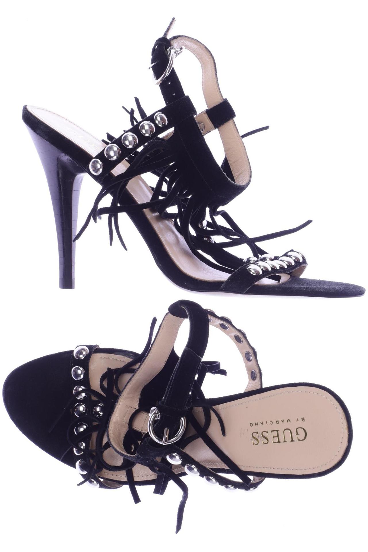 

GUESS Damen Sandale, schwarz