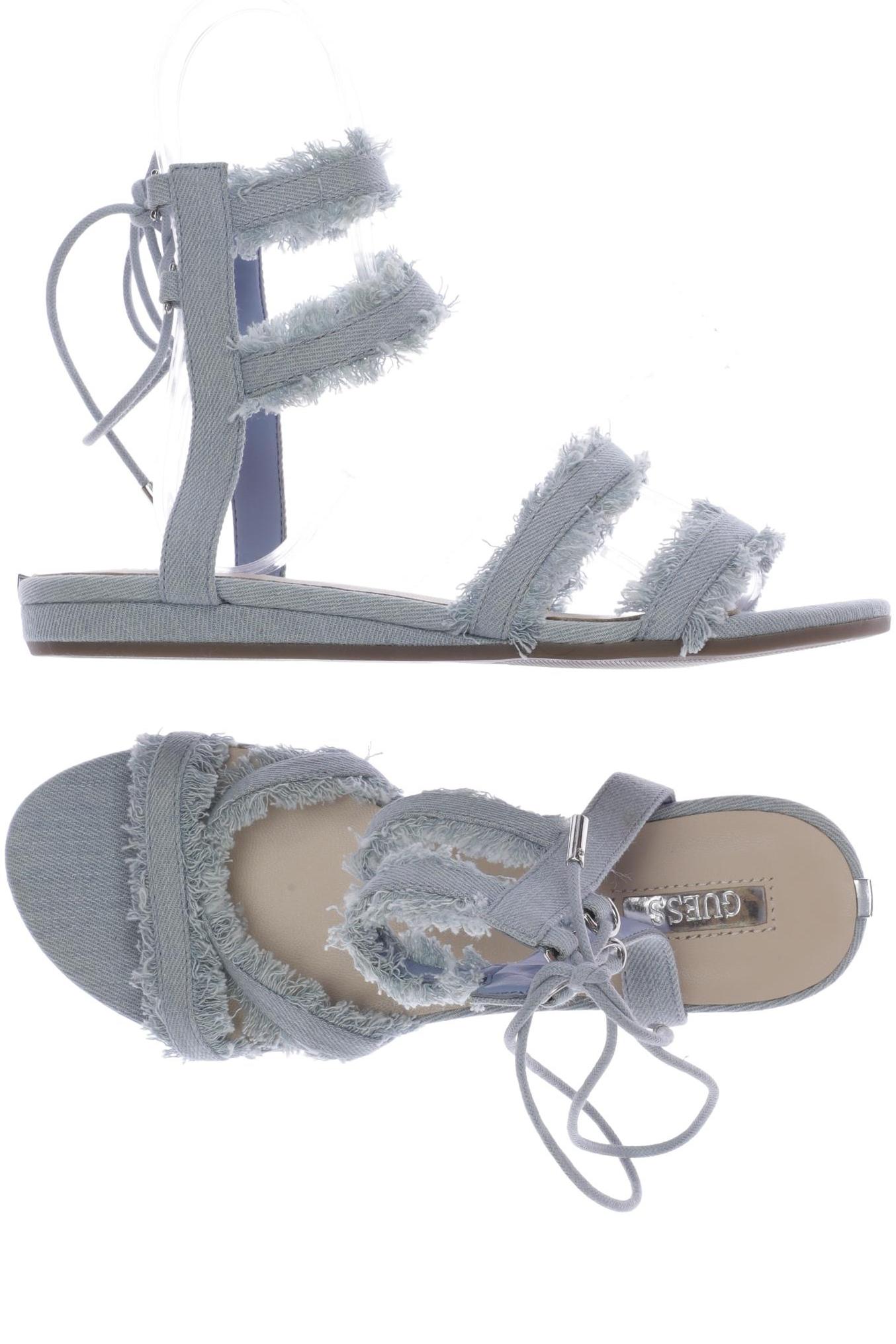 

Guess Damen Sandale, hellblau, Gr. 37