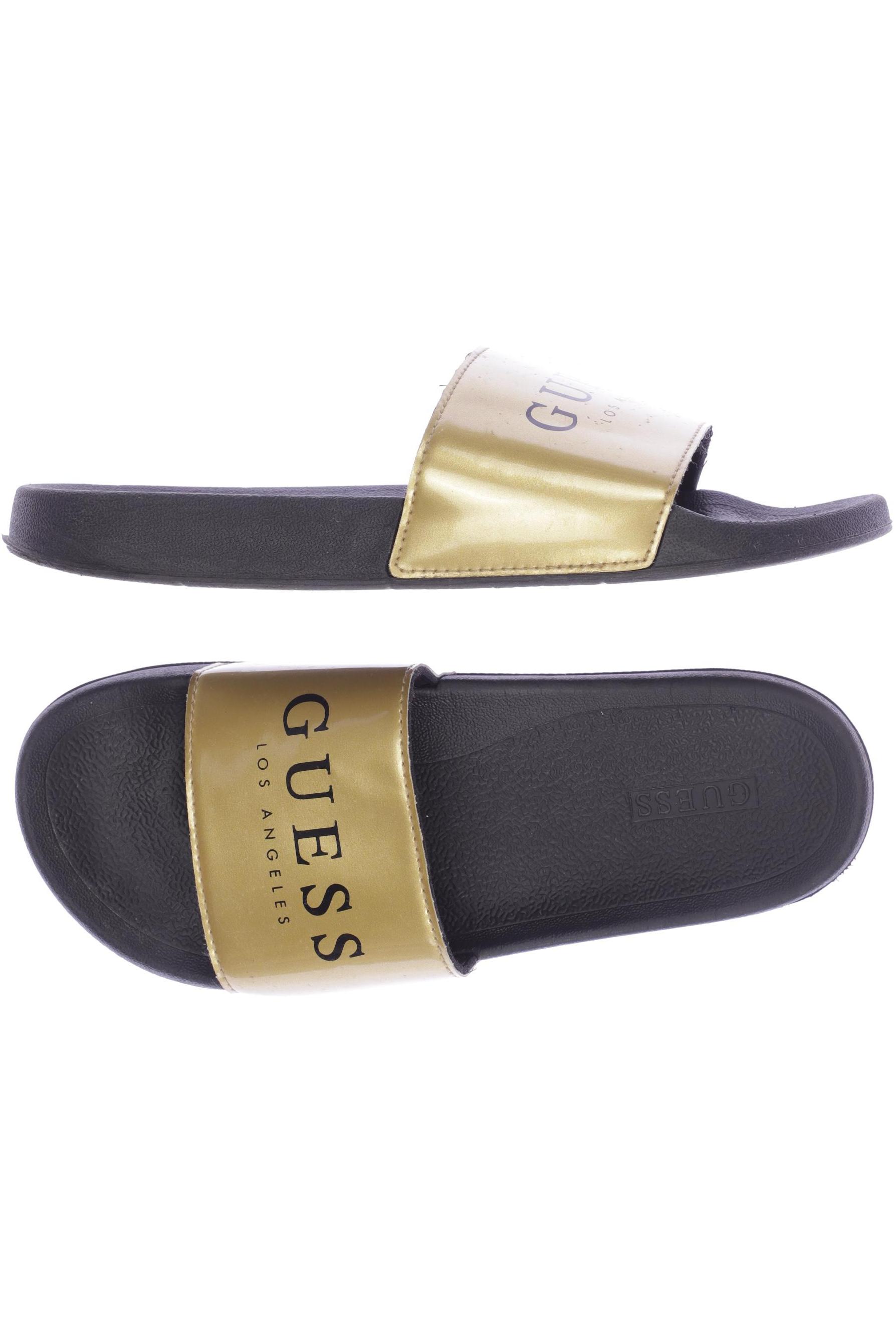 

GUESS Damen Sandale, gold