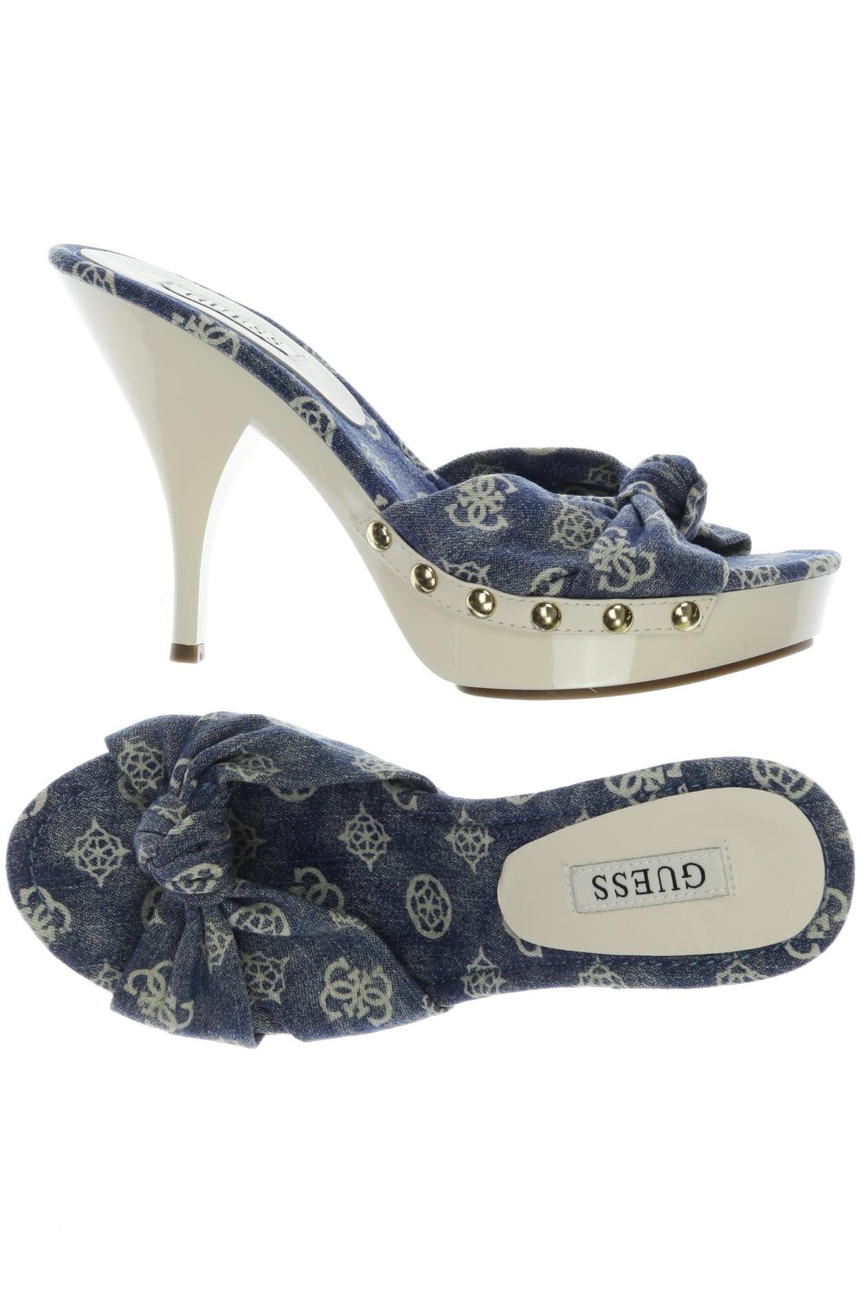 

Guess Damen Sandale, blau, Gr. 37