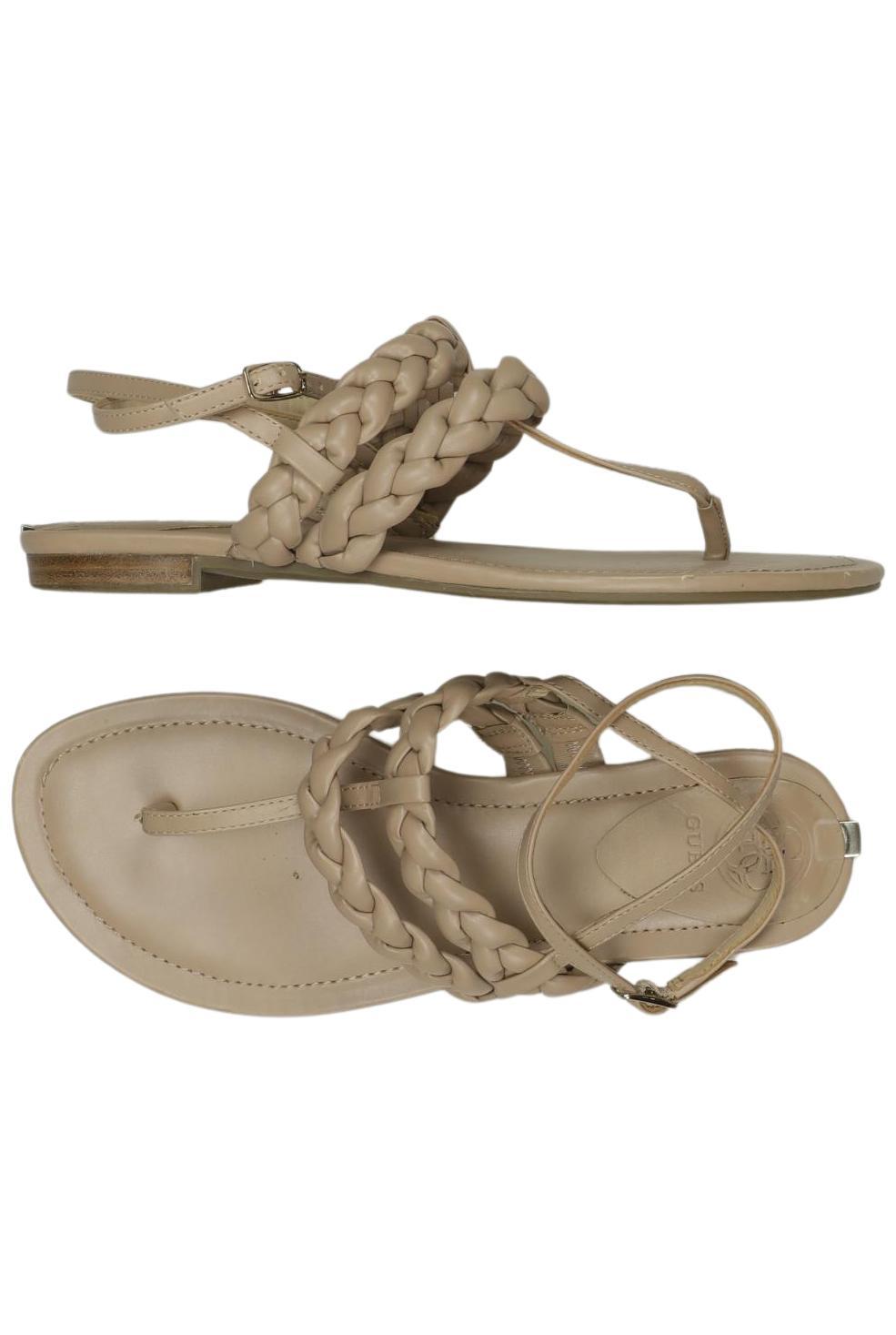 

Guess Damen Sandale, beige, Gr. 40