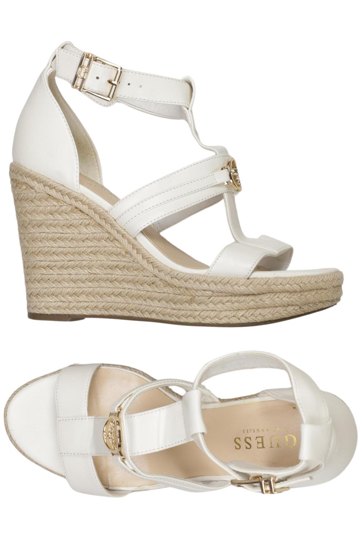 

Guess Damen Sandale, weiß, Gr. 38