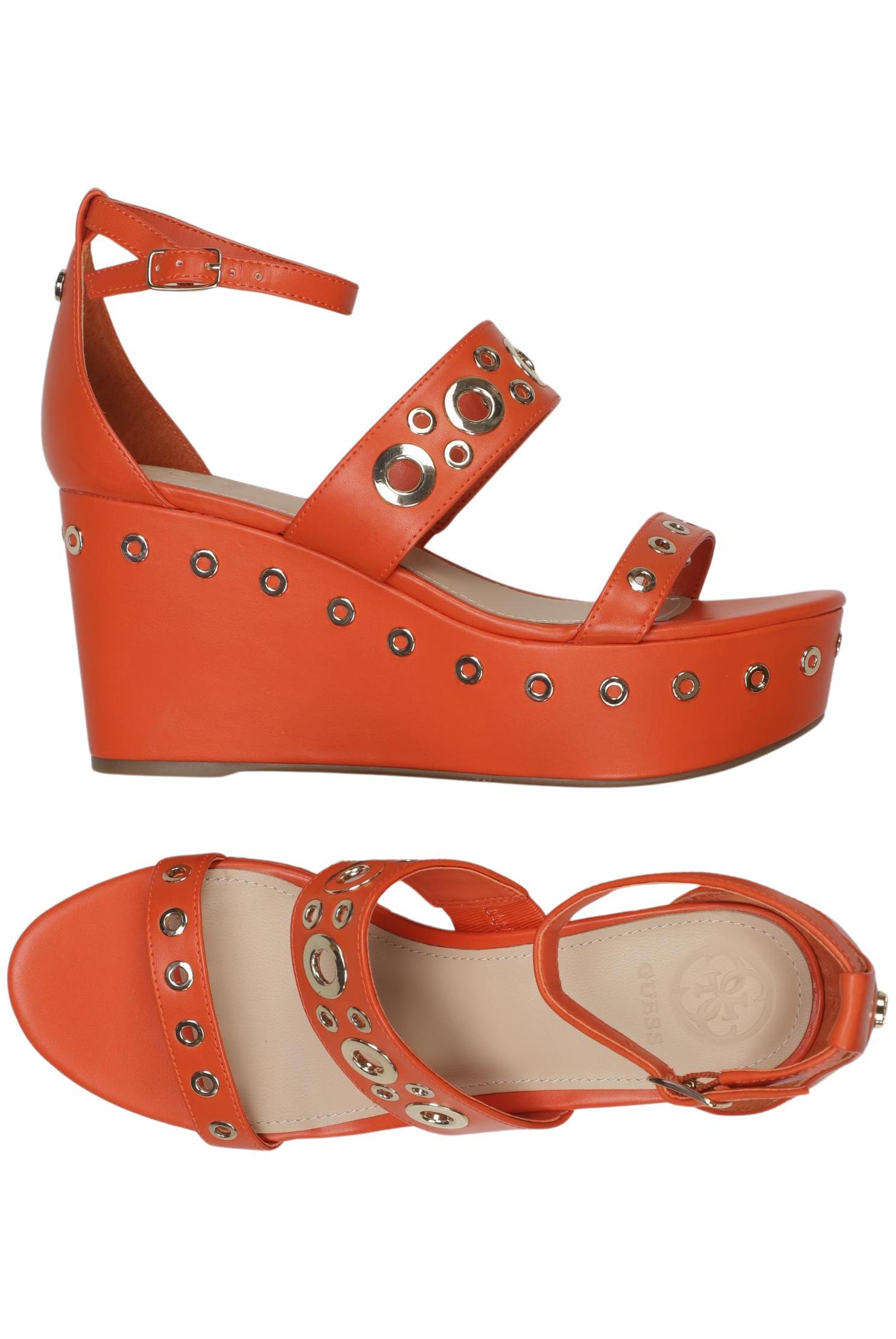 

Guess Damen Sandale, orange, Gr. 38