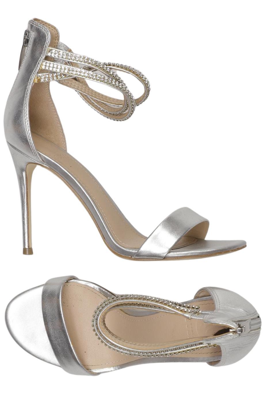 

Guess Damen Sandale, silber, Gr. 37