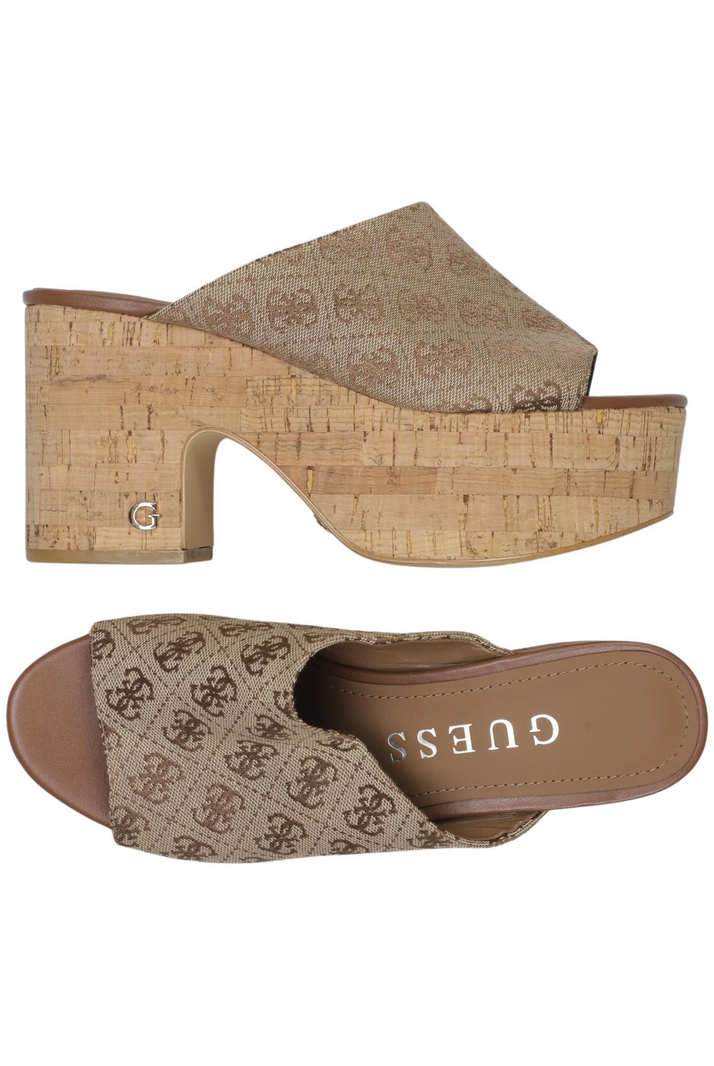 

Guess Damen Sandale, beige, Gr. 38