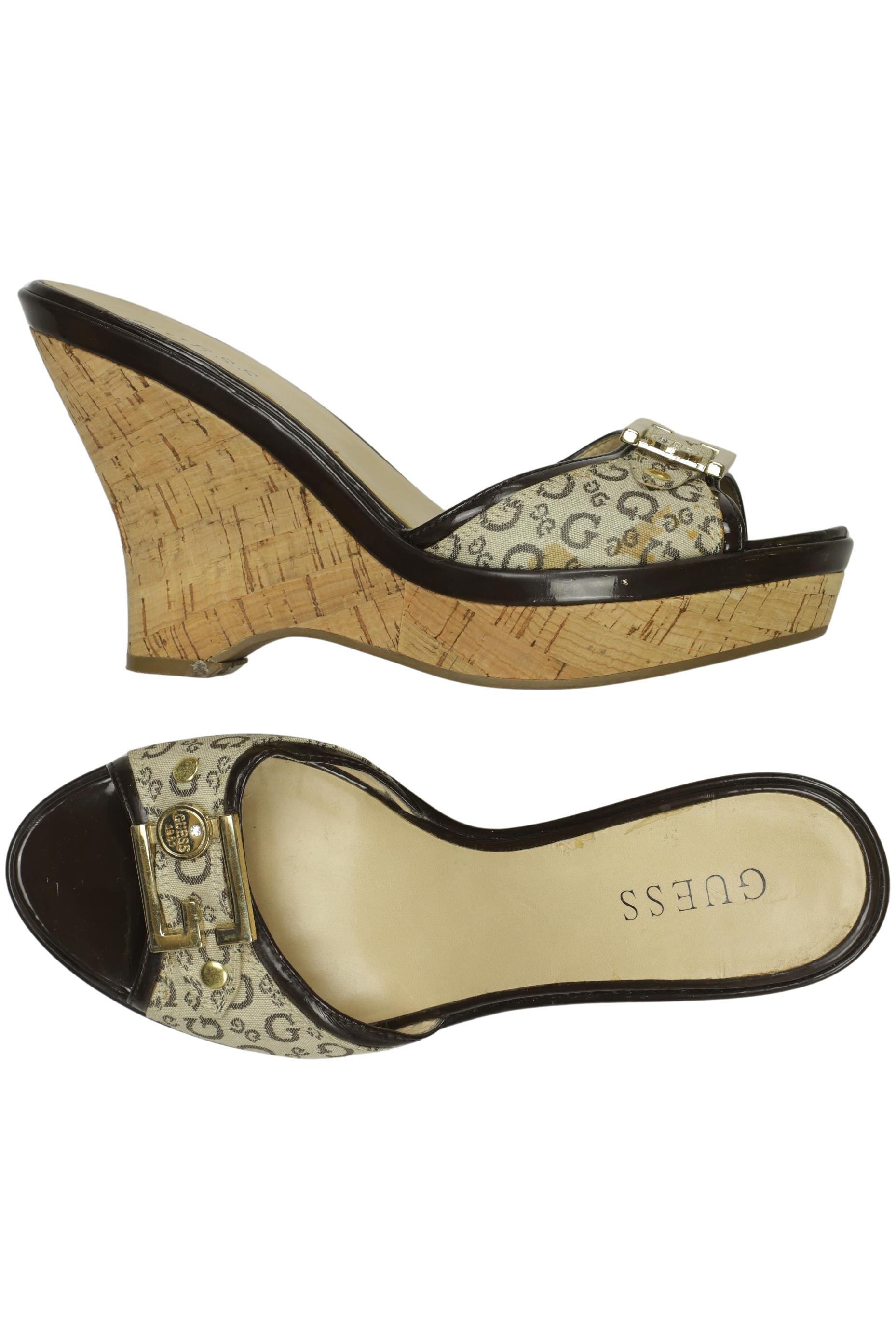 

Guess Damen Sandale, beige, Gr. 8.5