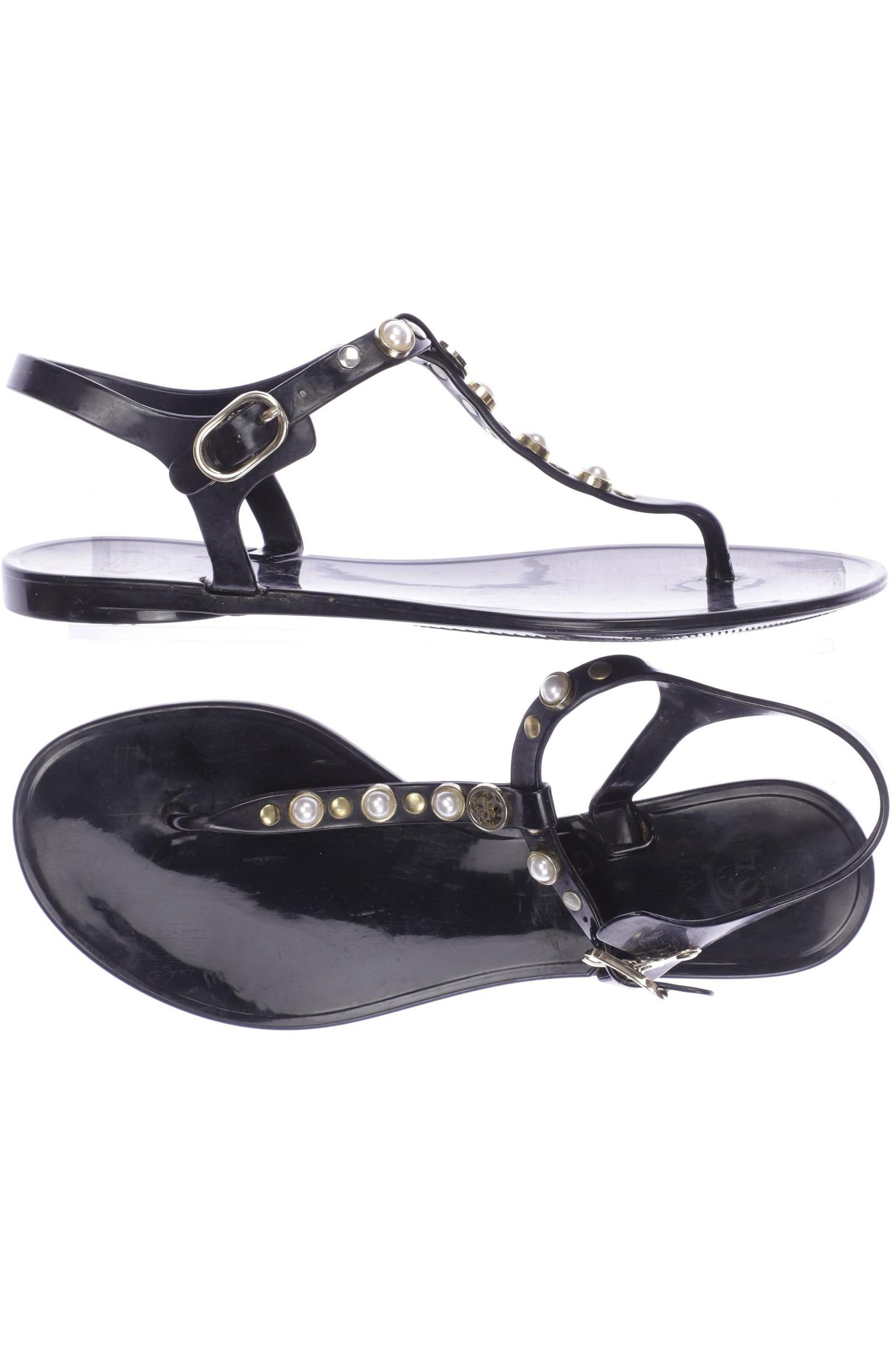 

GUESS Damen Sandale, schwarz