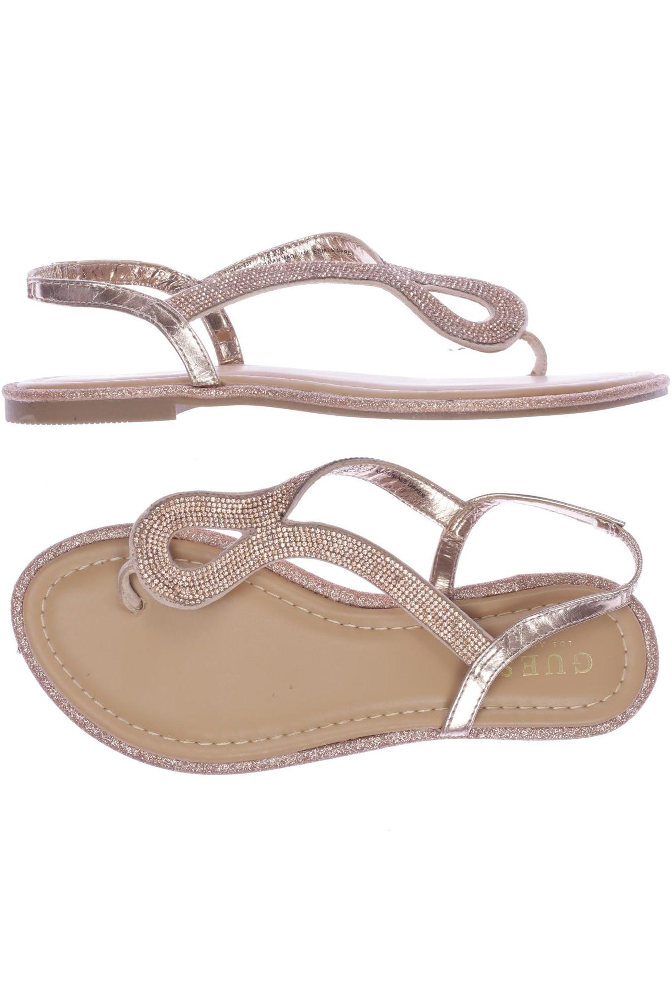

Guess Damen Sandale, beige, Gr. 7