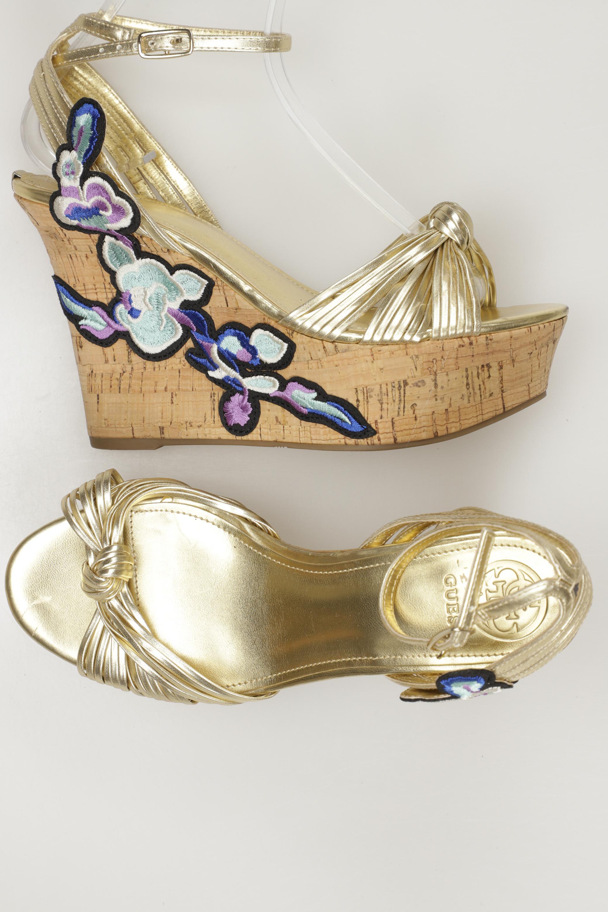 

Guess Damen Sandale, gold, Gr. 37