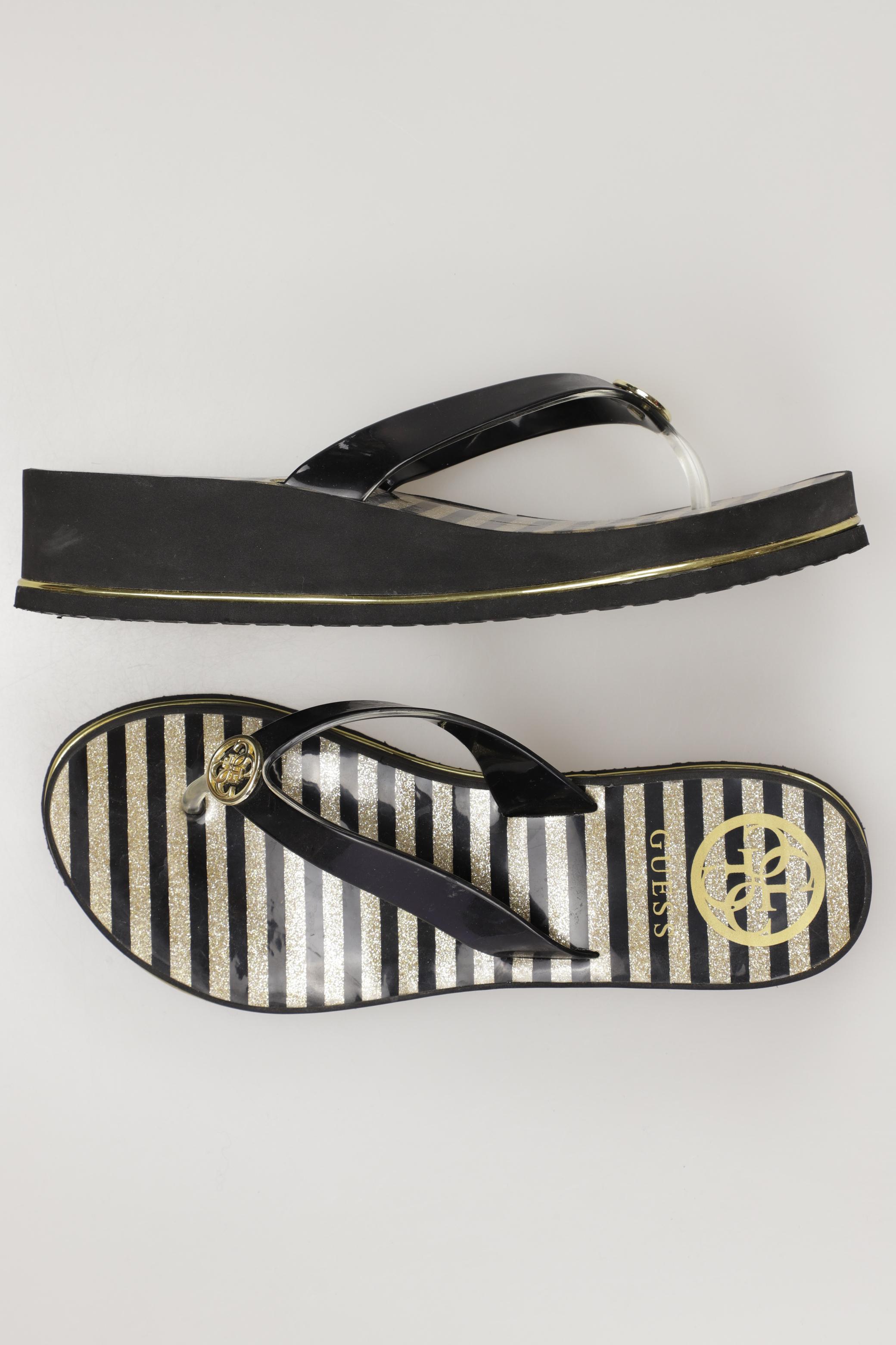 

GUESS Damen Sandale, schwarz