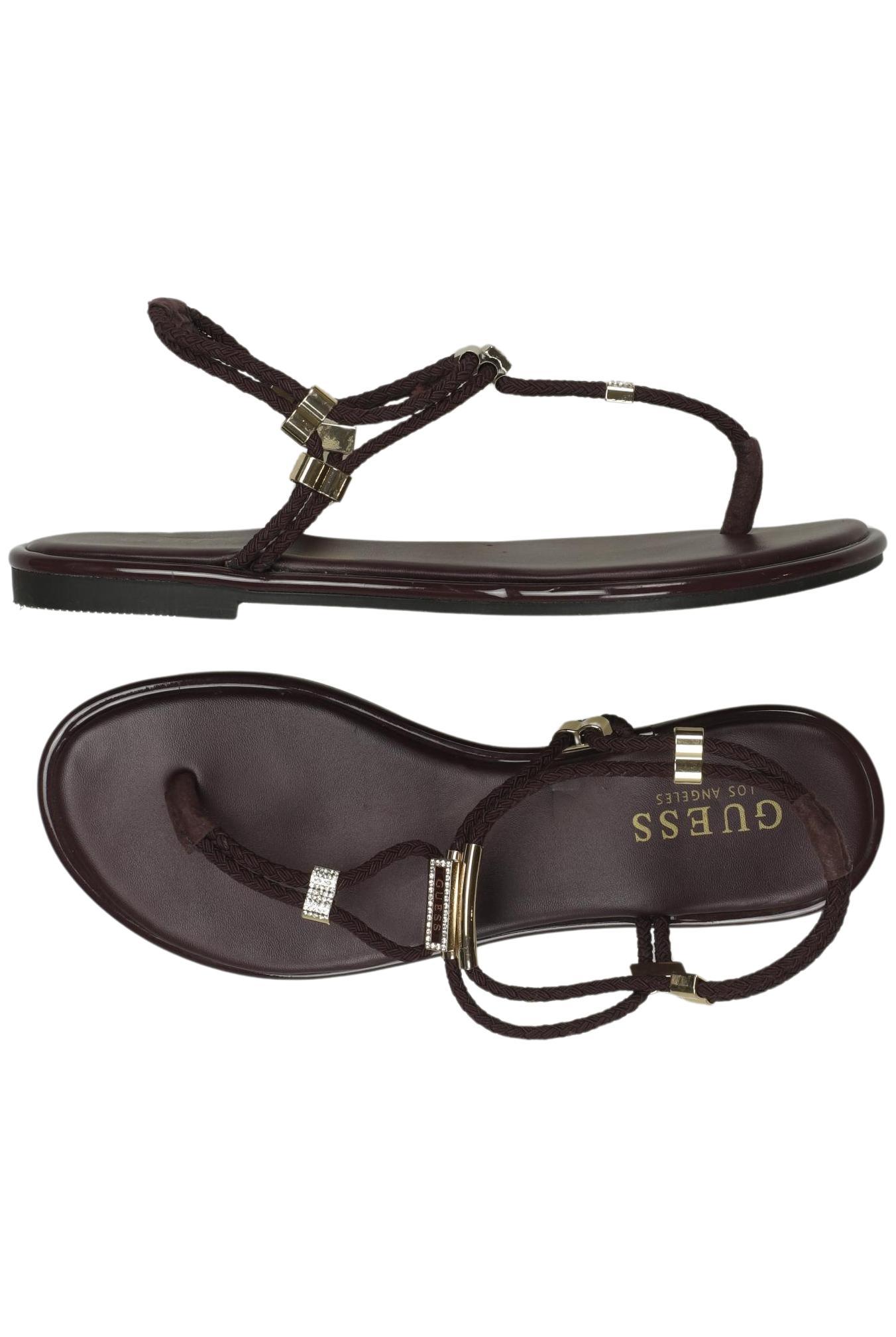 

Guess Damen Sandale, bordeaux, Gr. 7