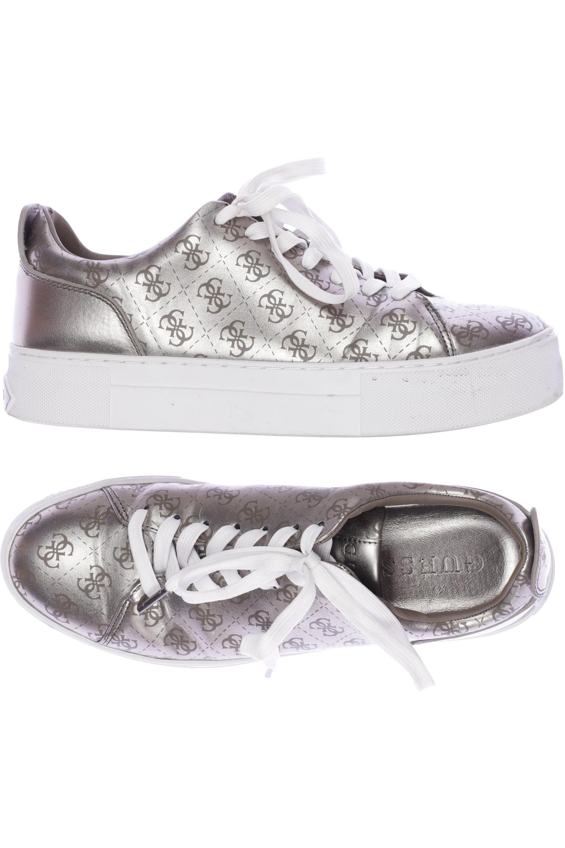 

Guess Damen Sneakers, silber, Gr. 39
