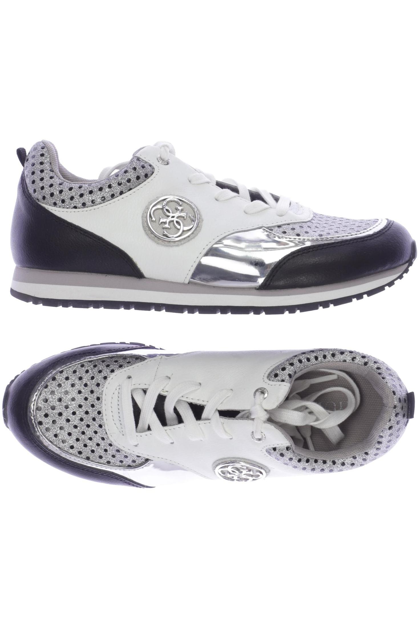 

Guess Damen Sneakers, silber, Gr. 37
