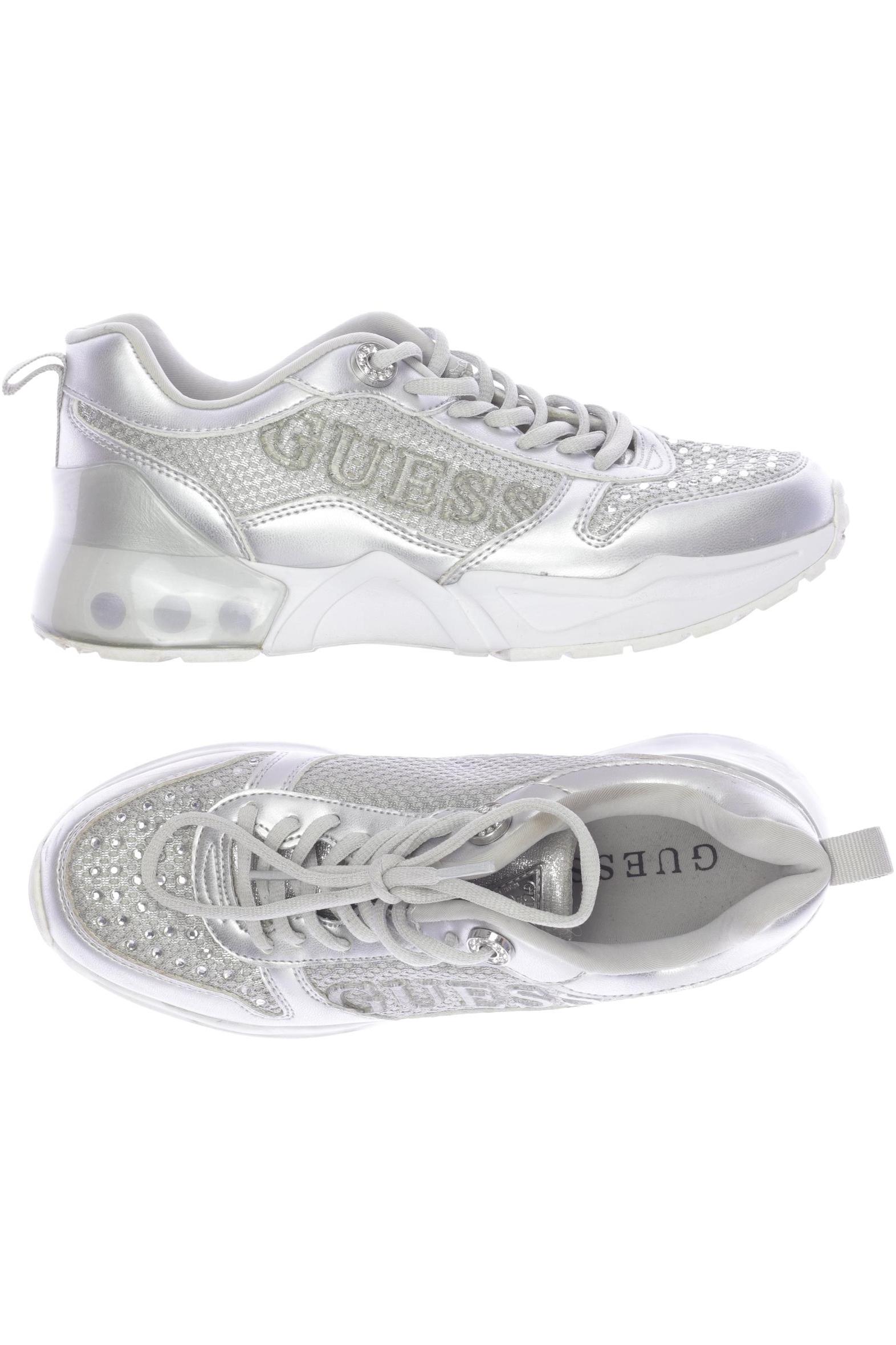 

Guess Damen Sneakers, silber, Gr. 38