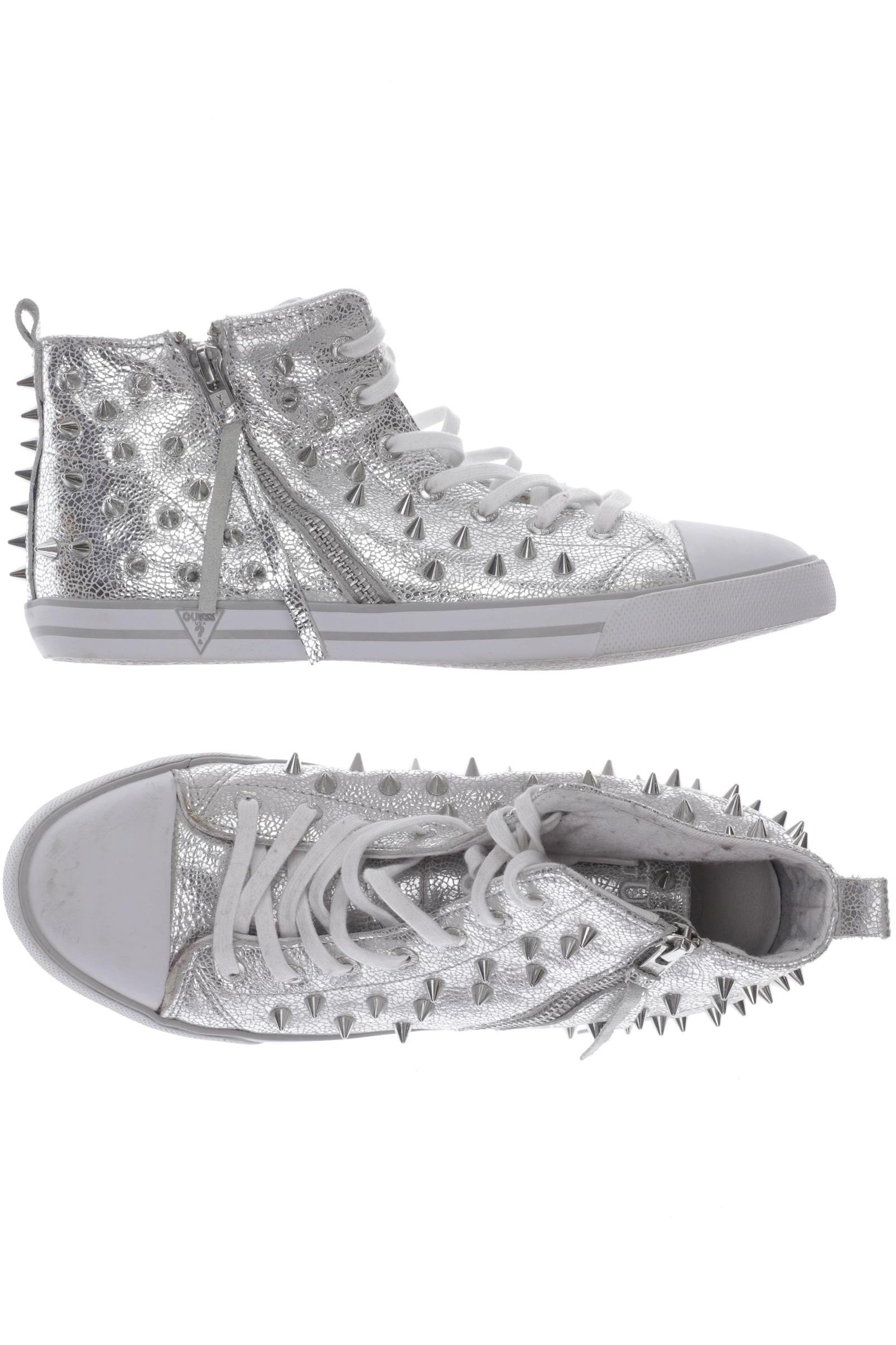

Guess Damen Sneakers, silber, Gr. 40