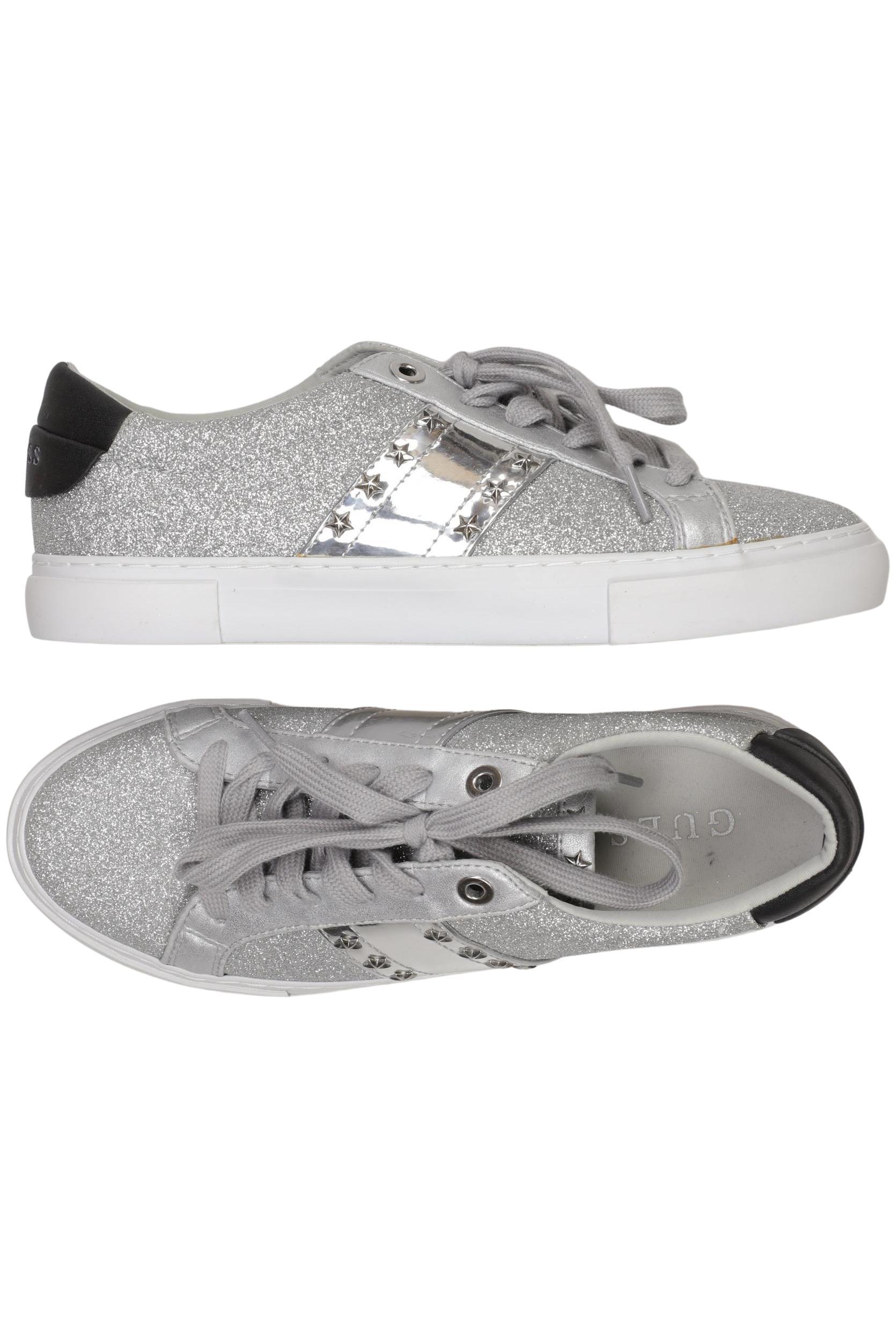 

Guess Damen Sneakers, silber, Gr. 8.5