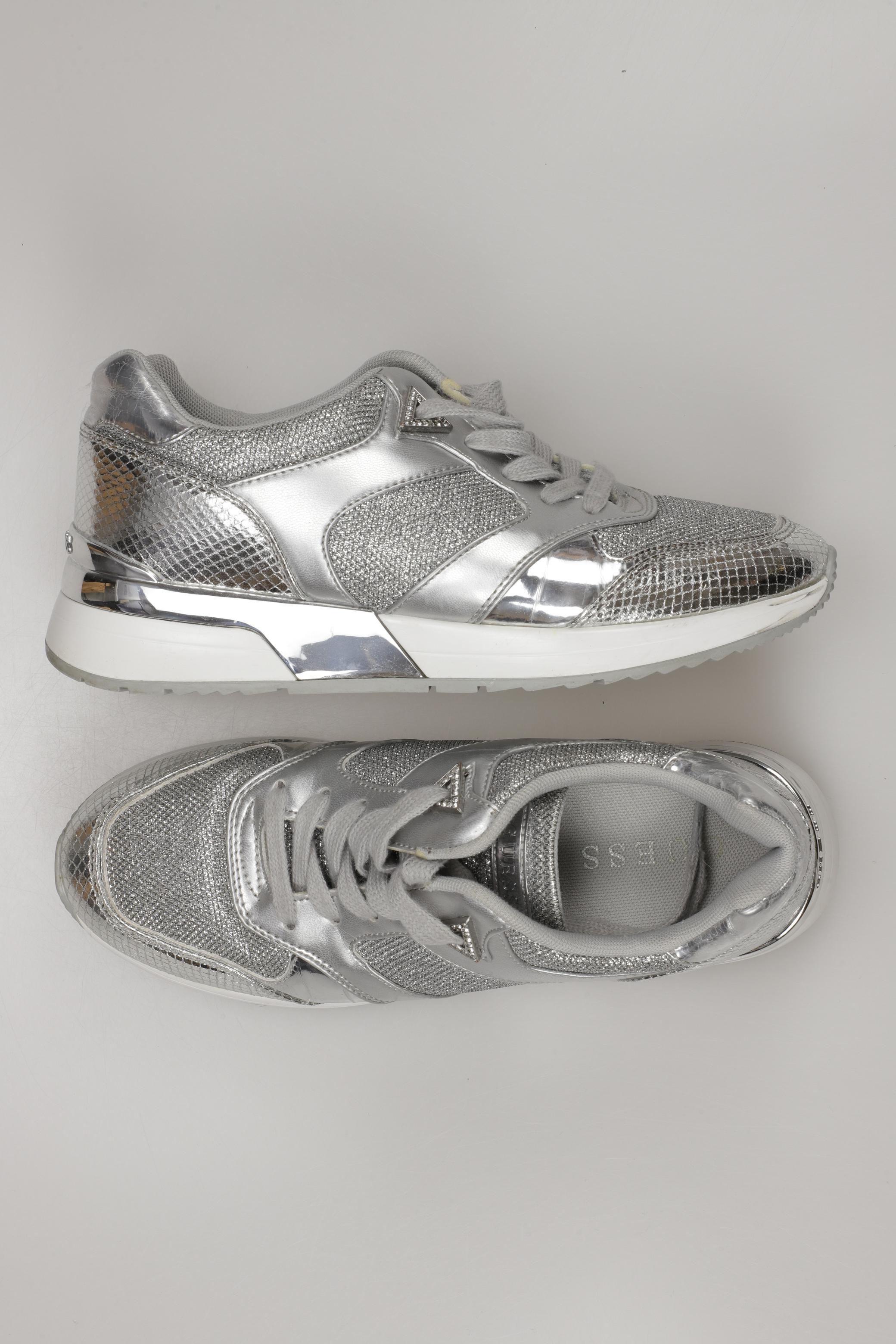 

Guess Damen Sneakers, silber, Gr. 39