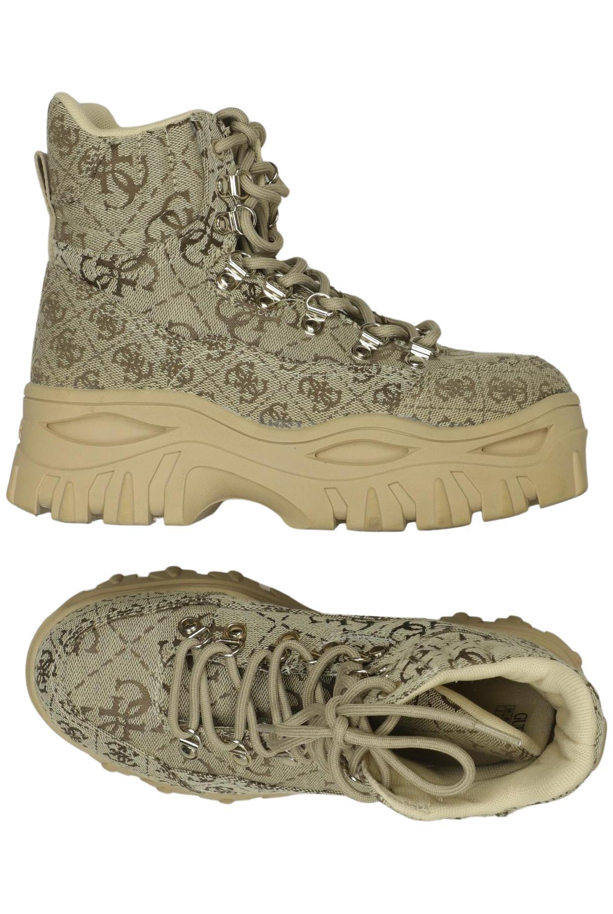 

Guess Damen Stiefelette, beige, Gr. 35