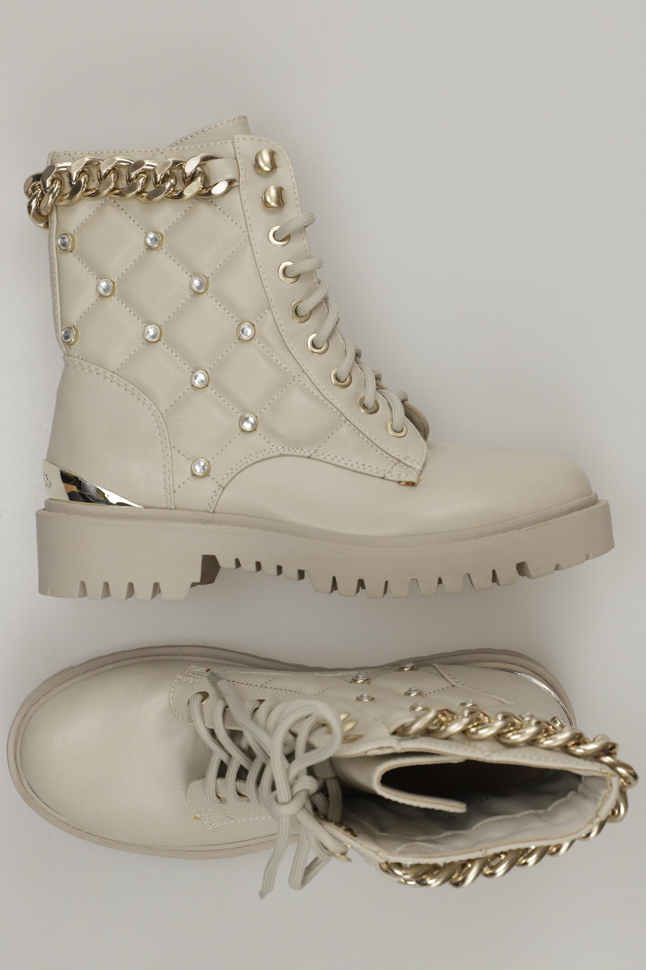 

Guess Damen Stiefelette, cremeweiß, Gr. 36