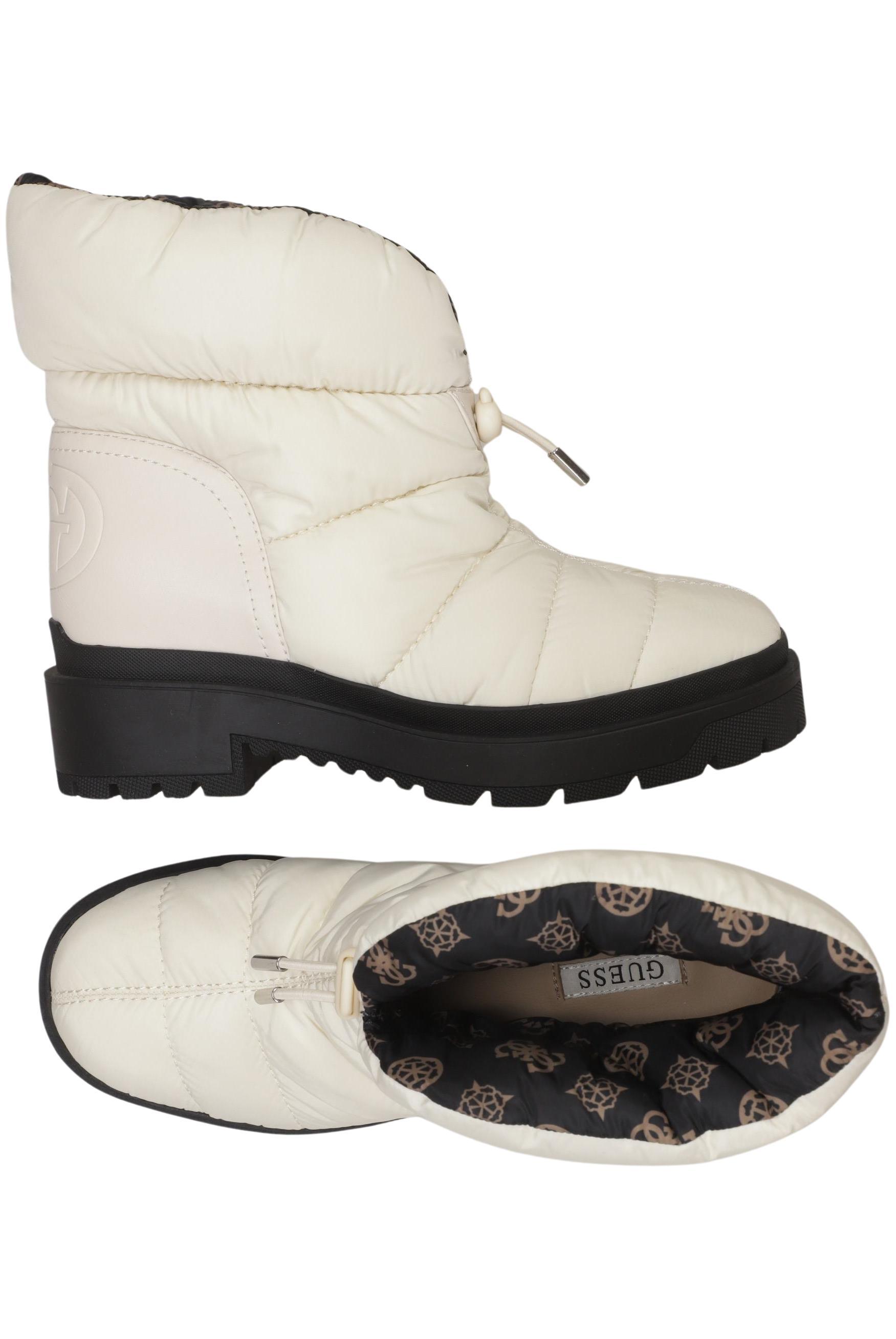 

Guess Damen Stiefelette, cremeweiß, Gr. 38