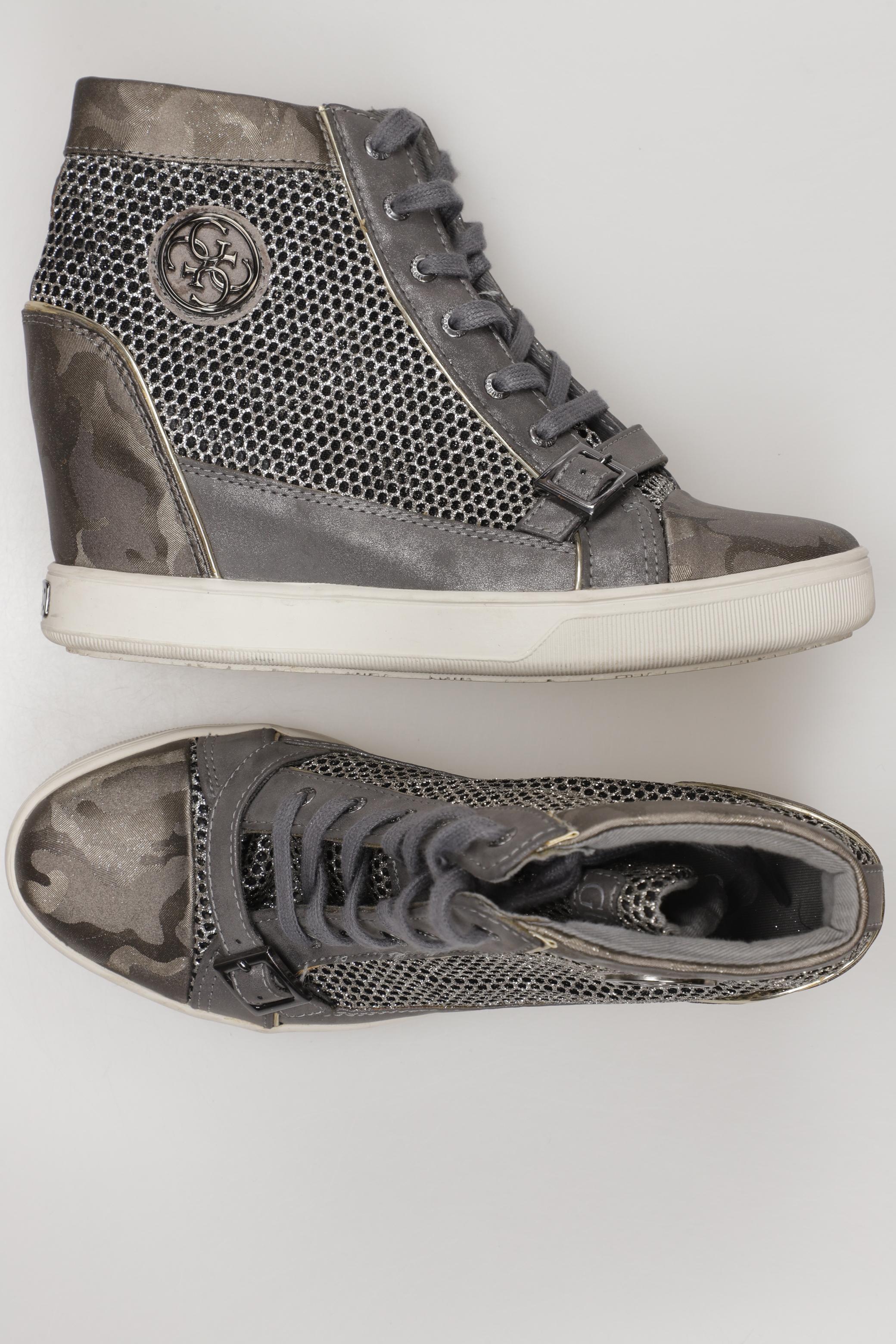 

Guess Damen Stiefelette, grau, Gr. 40