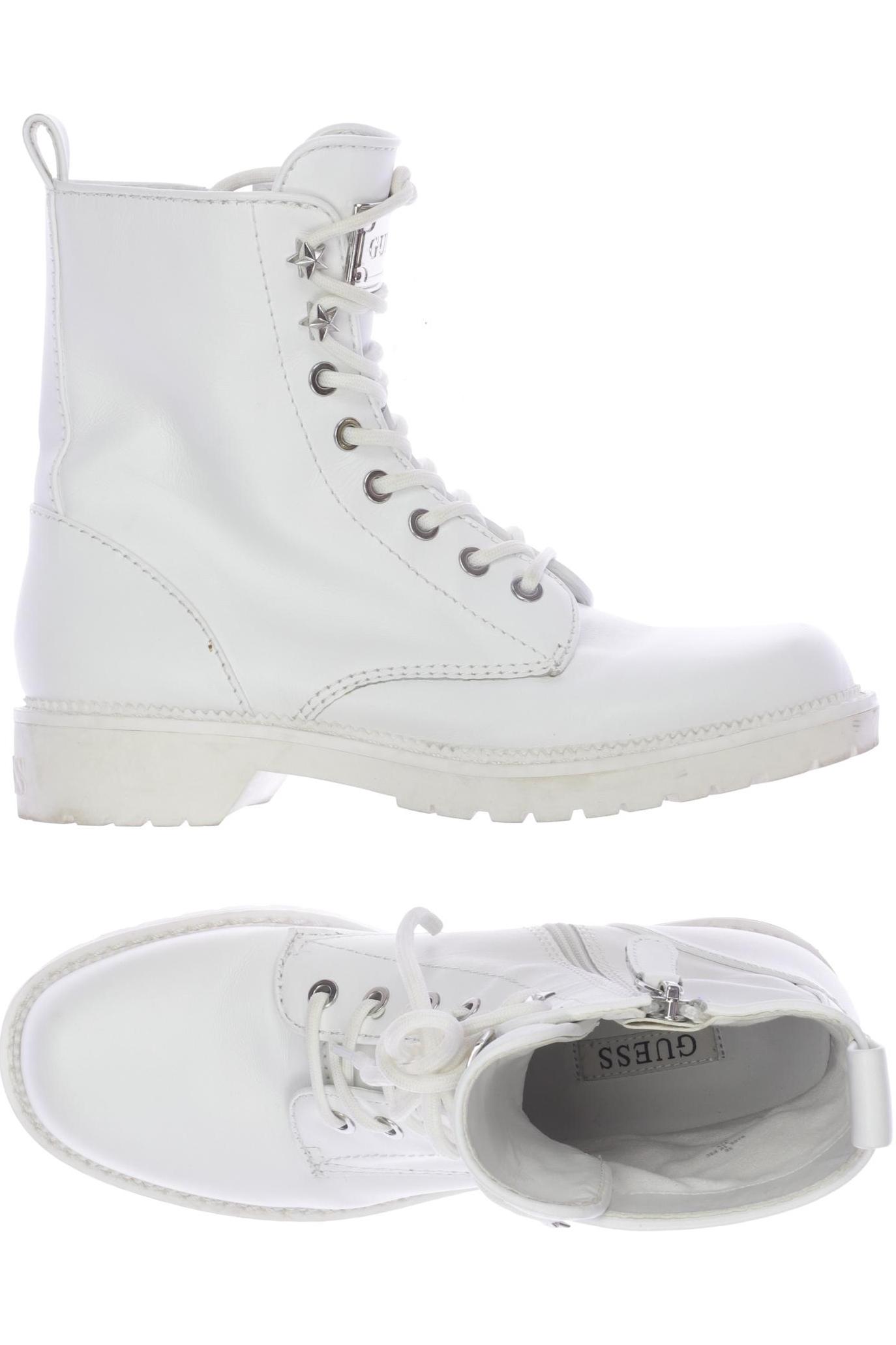 

Guess Damen Stiefelette, weiß, Gr. 38