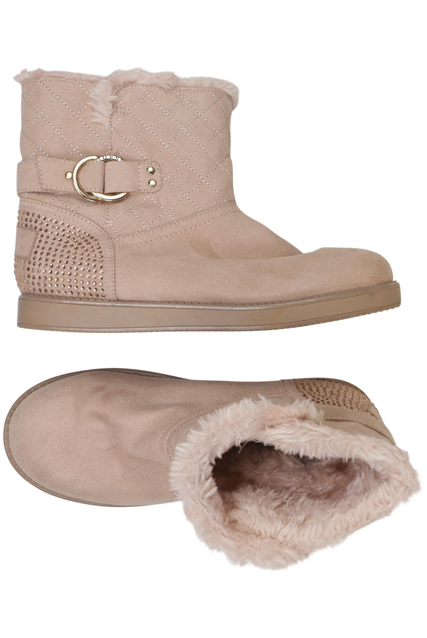 

Guess Damen Stiefelette, beige, Gr. 7.5