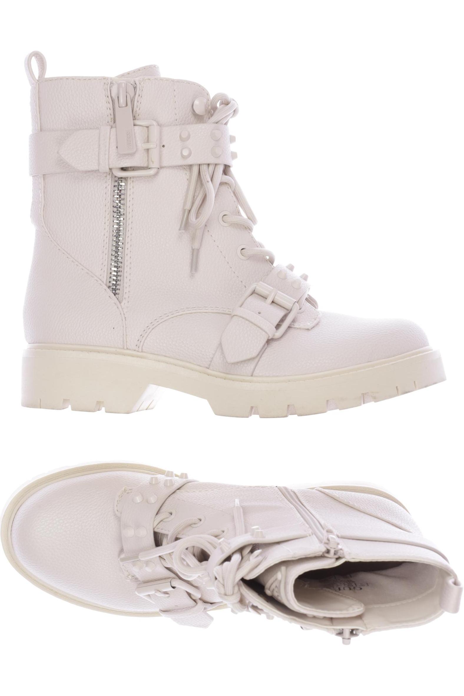 

Guess Damen Stiefelette, cremeweiß, Gr. 39