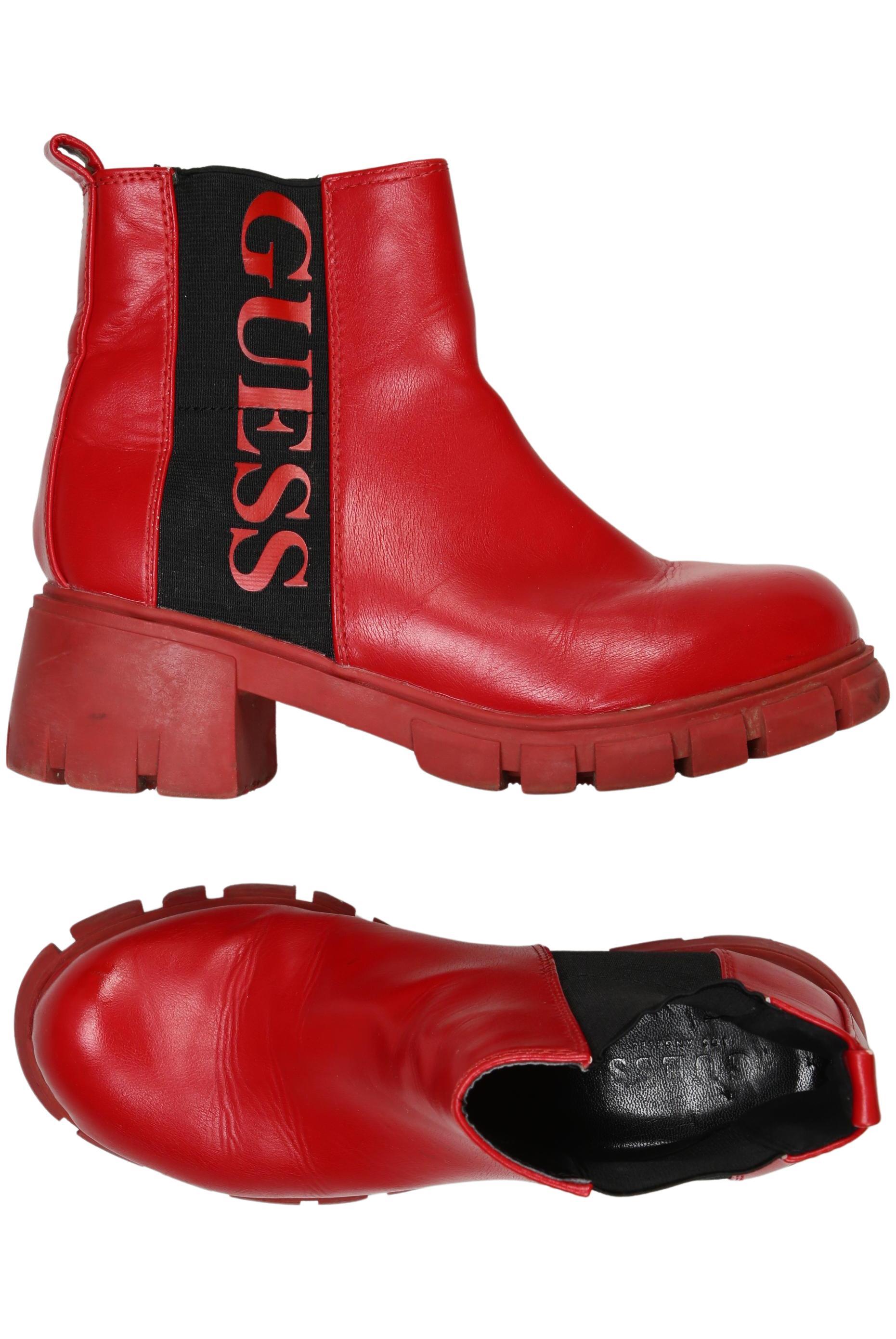 

Guess Damen Stiefelette, rot, Gr. 7.5