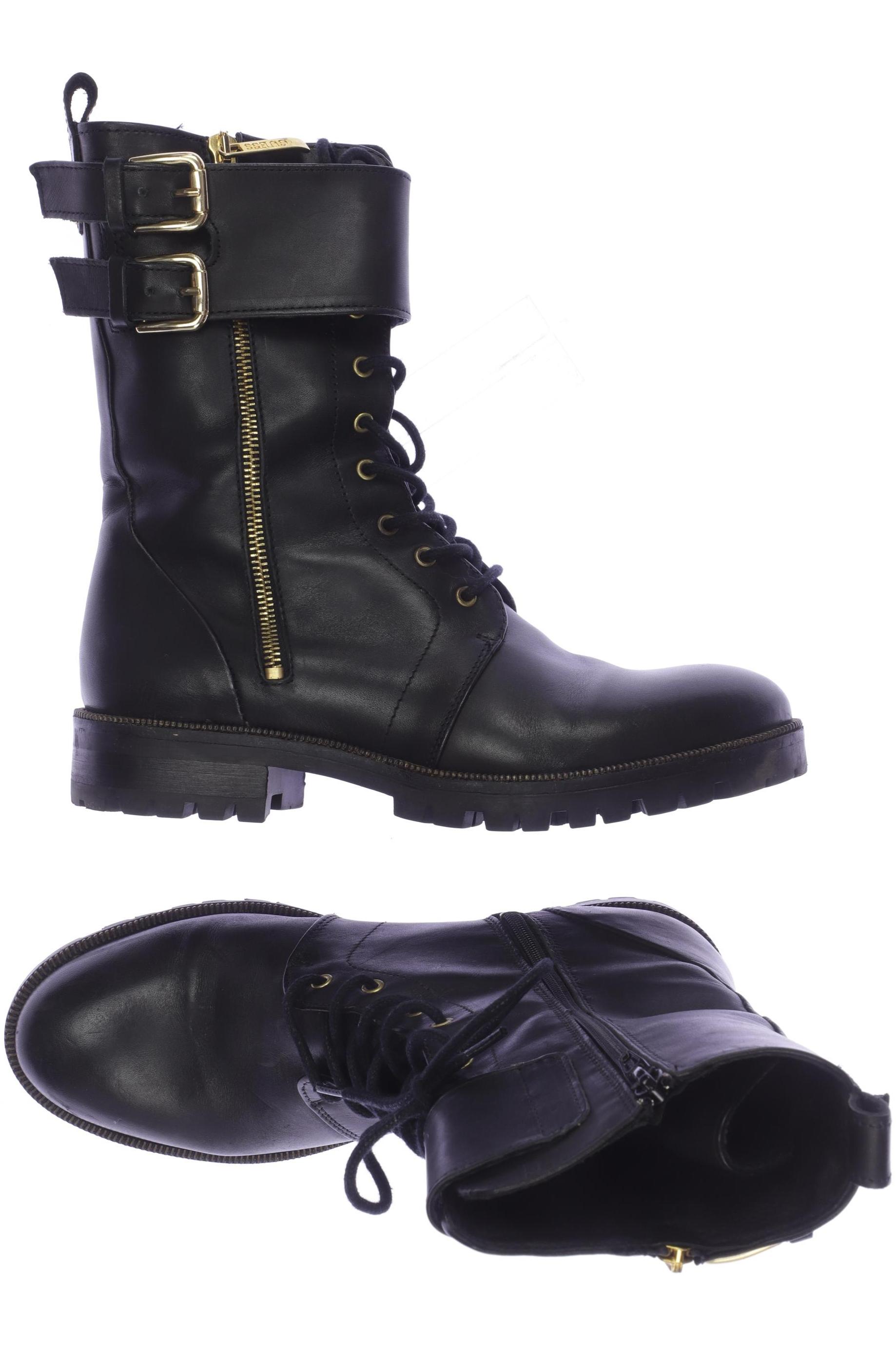 

Guess Damen Stiefelette, schwarz, Gr. 39