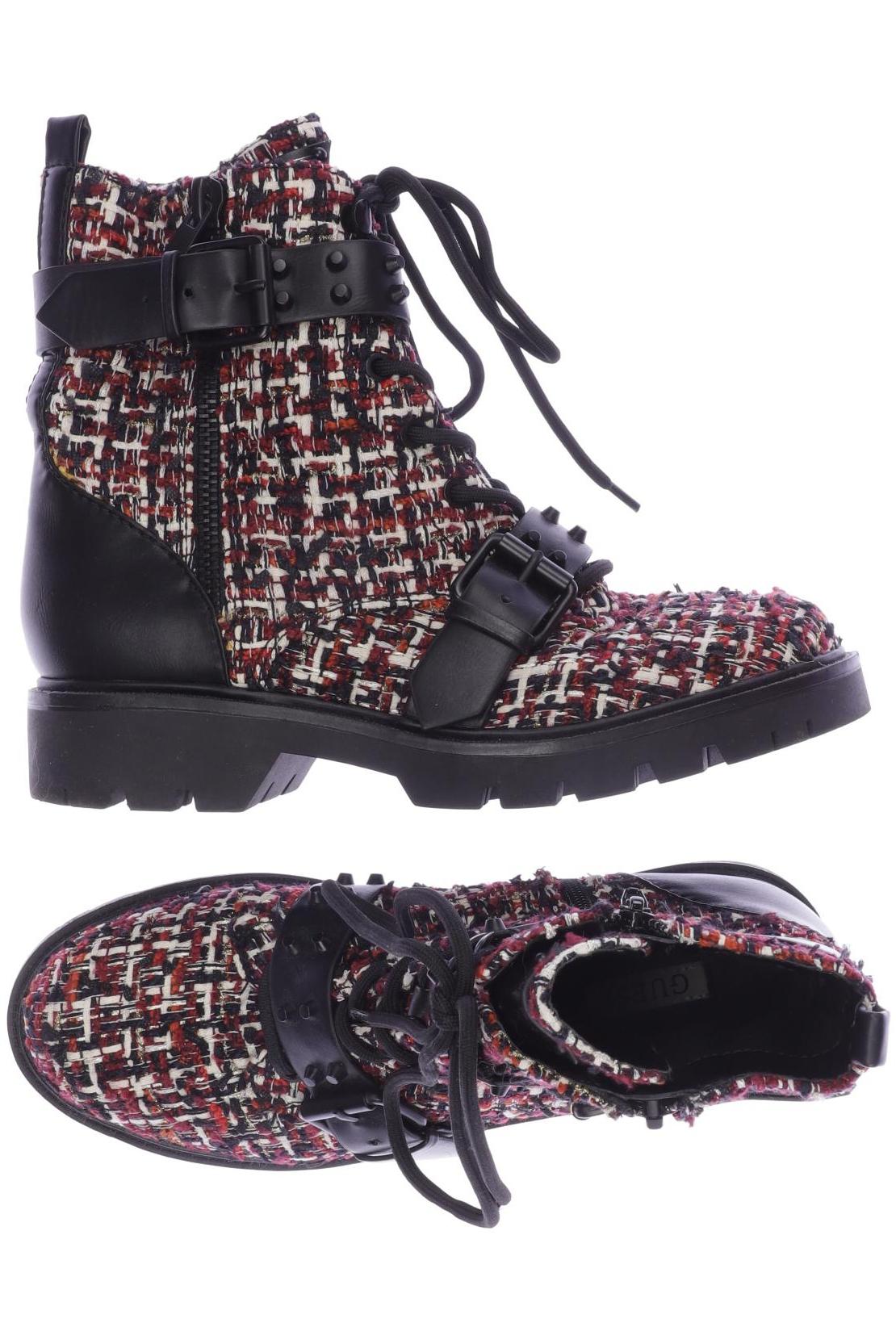 

GUESS Damen Stiefelette, bordeaux