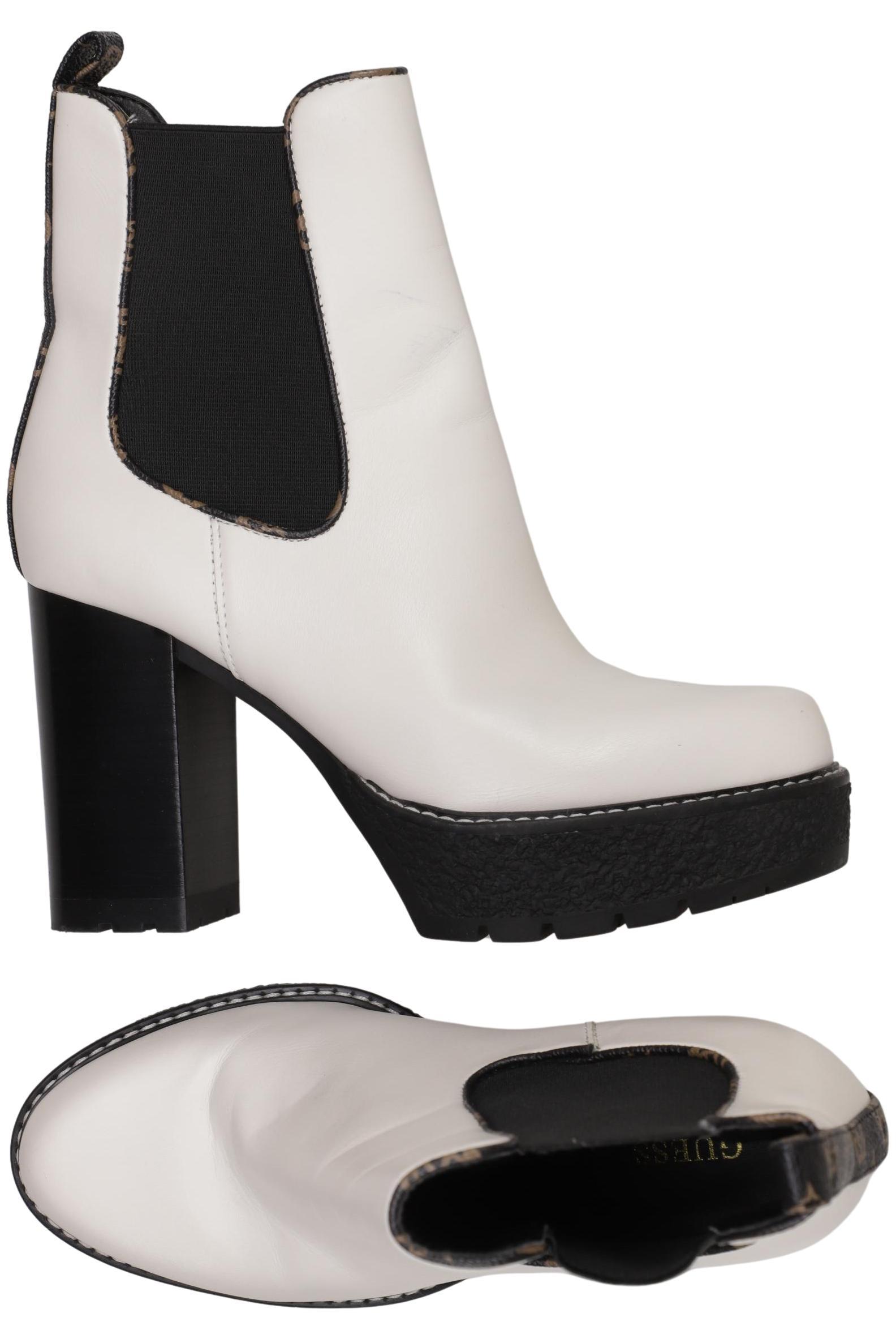

Guess Damen Stiefelette, weiß, Gr. 37