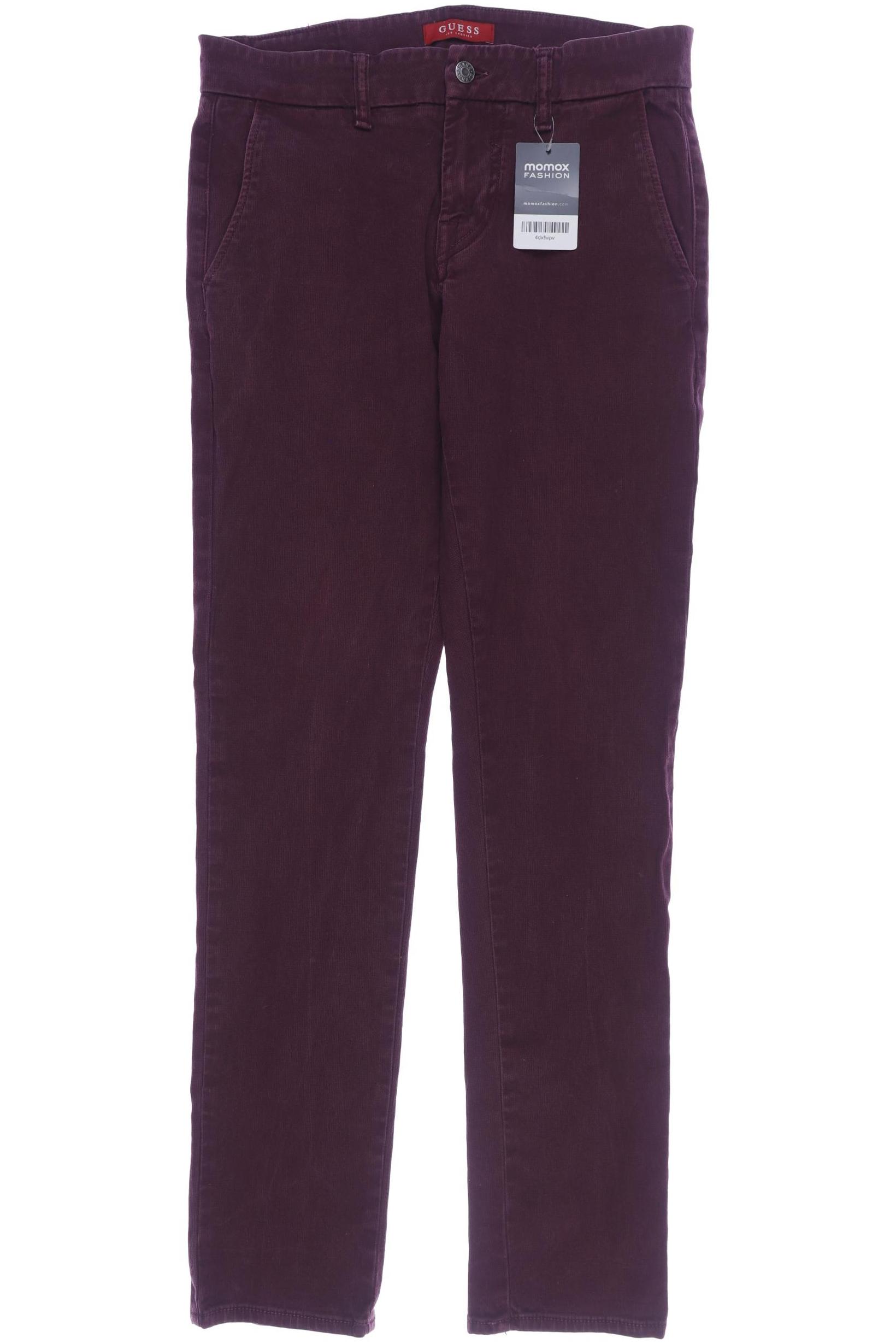 

Guess Damen Stoffhose, bordeaux, Gr. 30