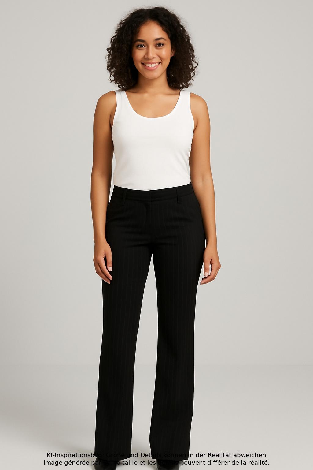 

Guess Damen Stoffhose, schwarz, Gr. 28