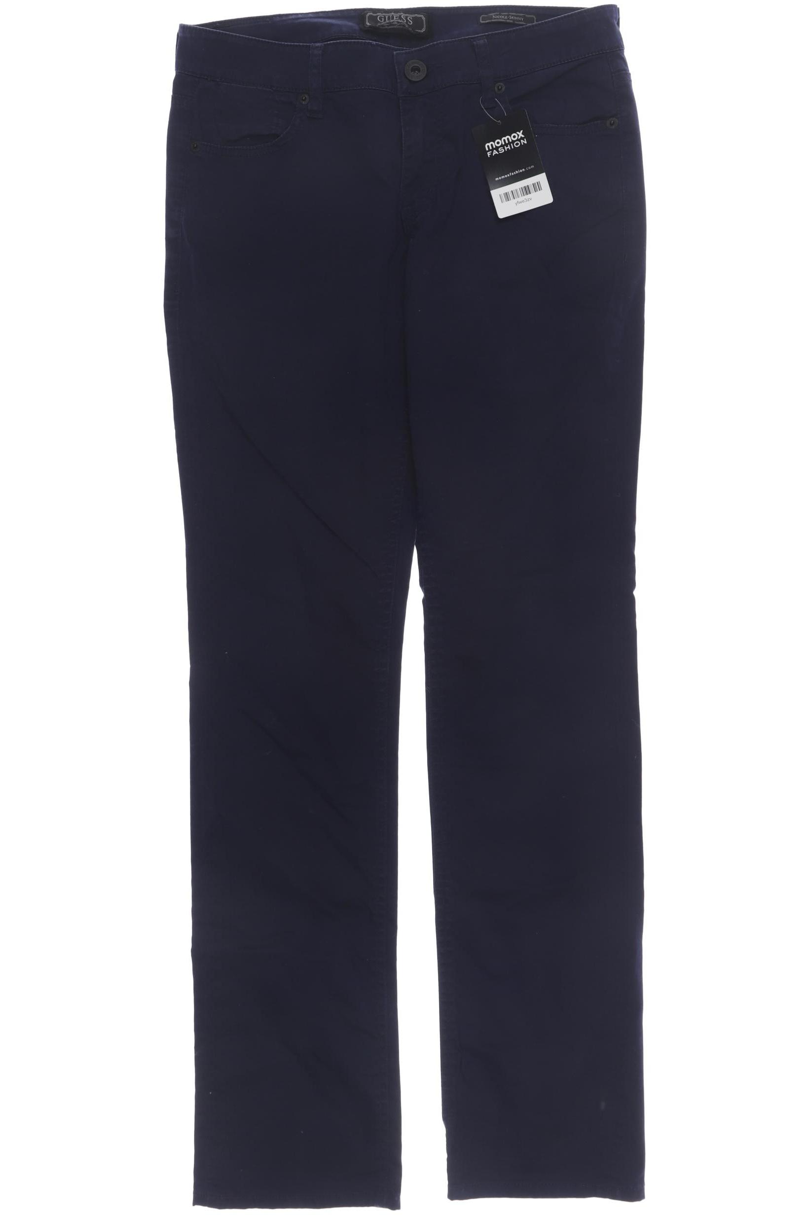 

GUESS Damen Stoffhose, marineblau