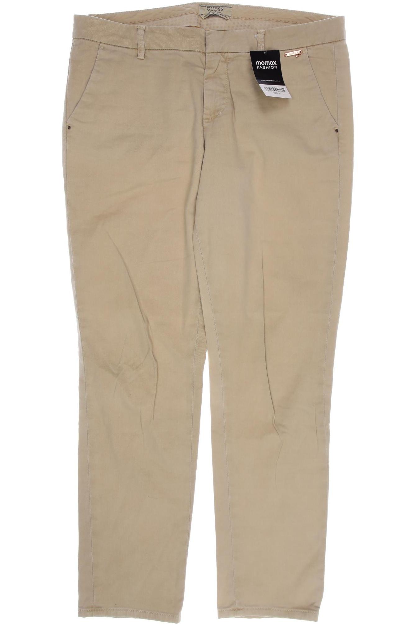 

GUESS Damen Stoffhose, beige