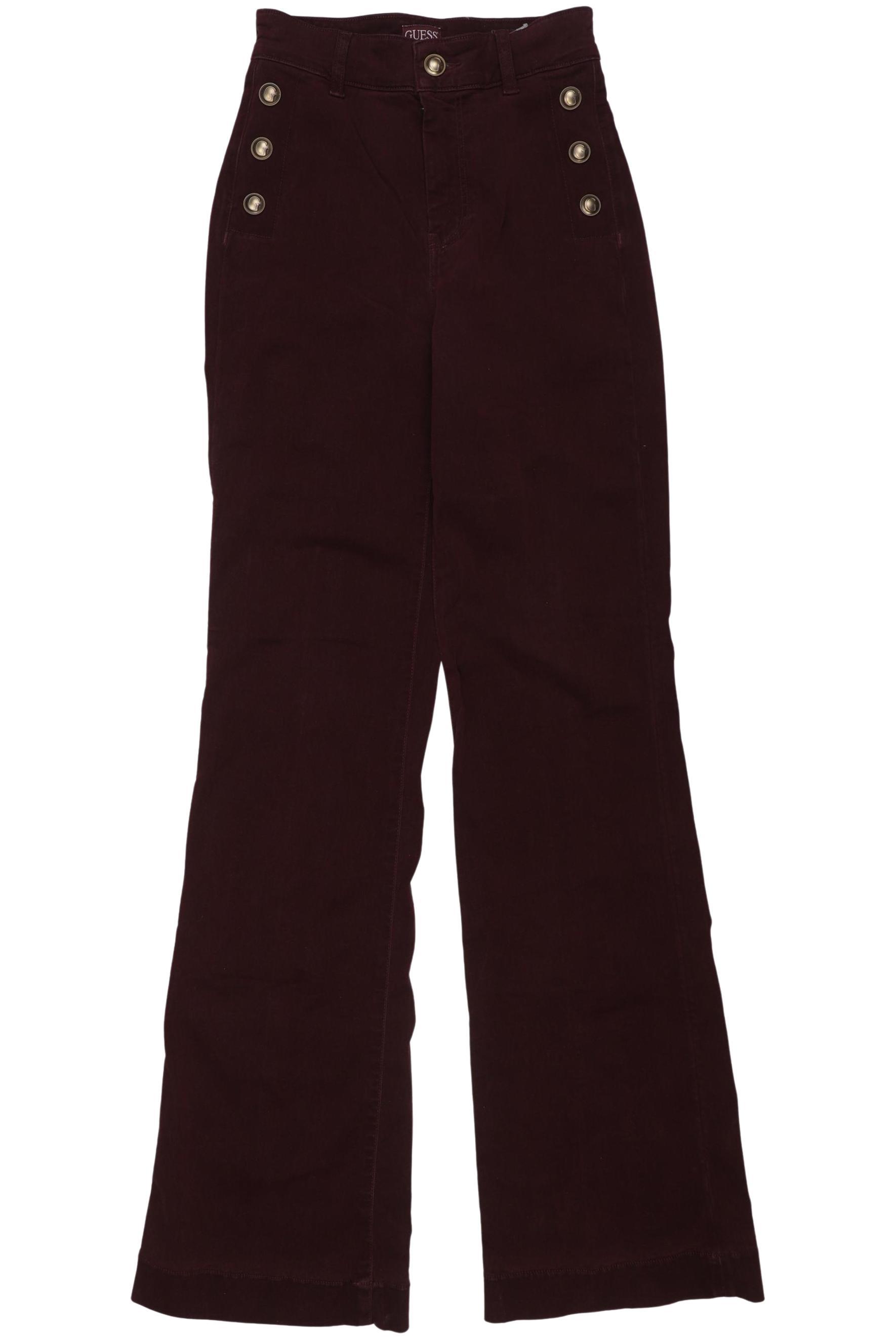 

Guess Damen Stoffhose, bordeaux, Gr. 25