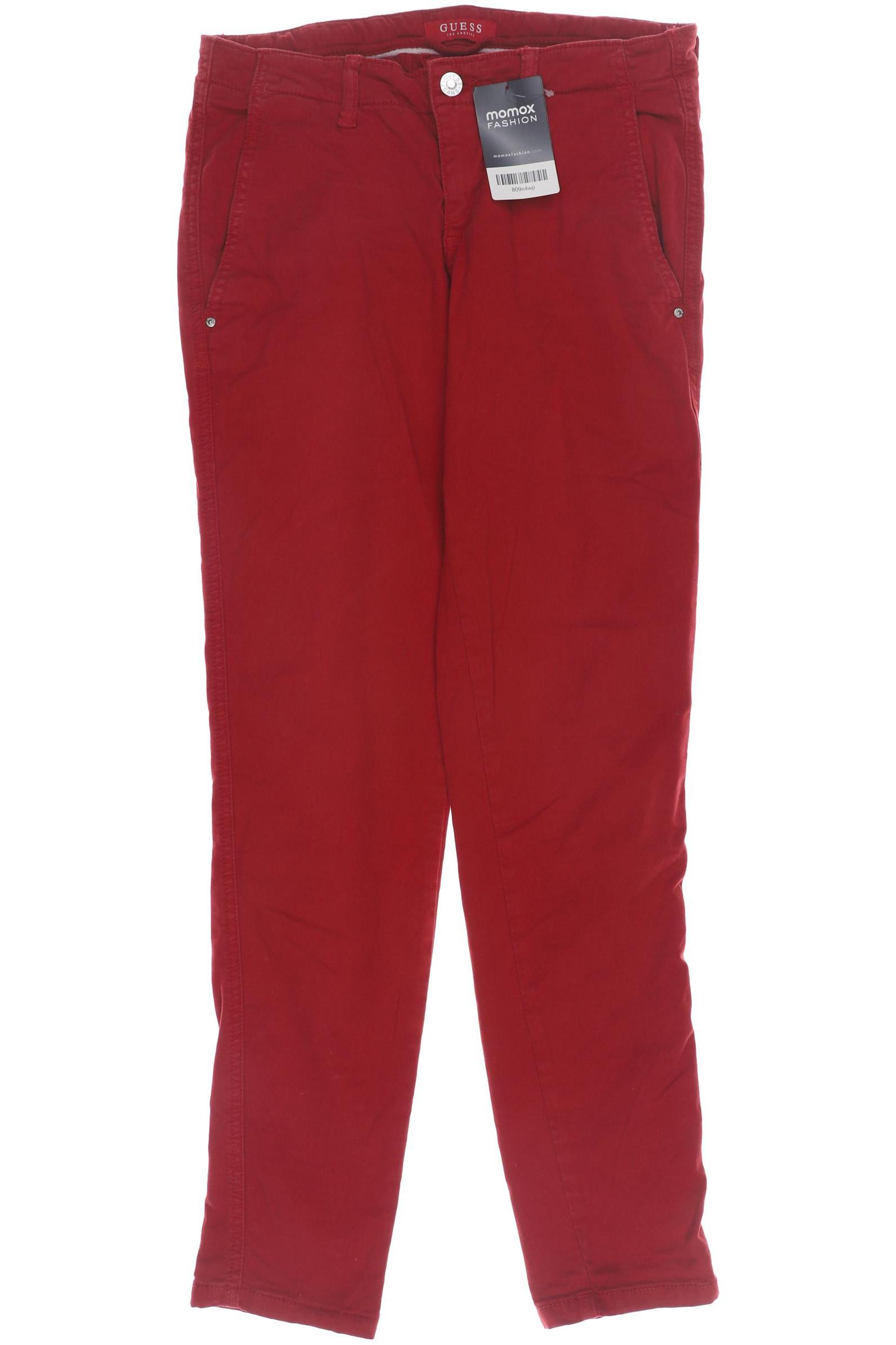

Guess Damen Stoffhose, rot, Gr. 26