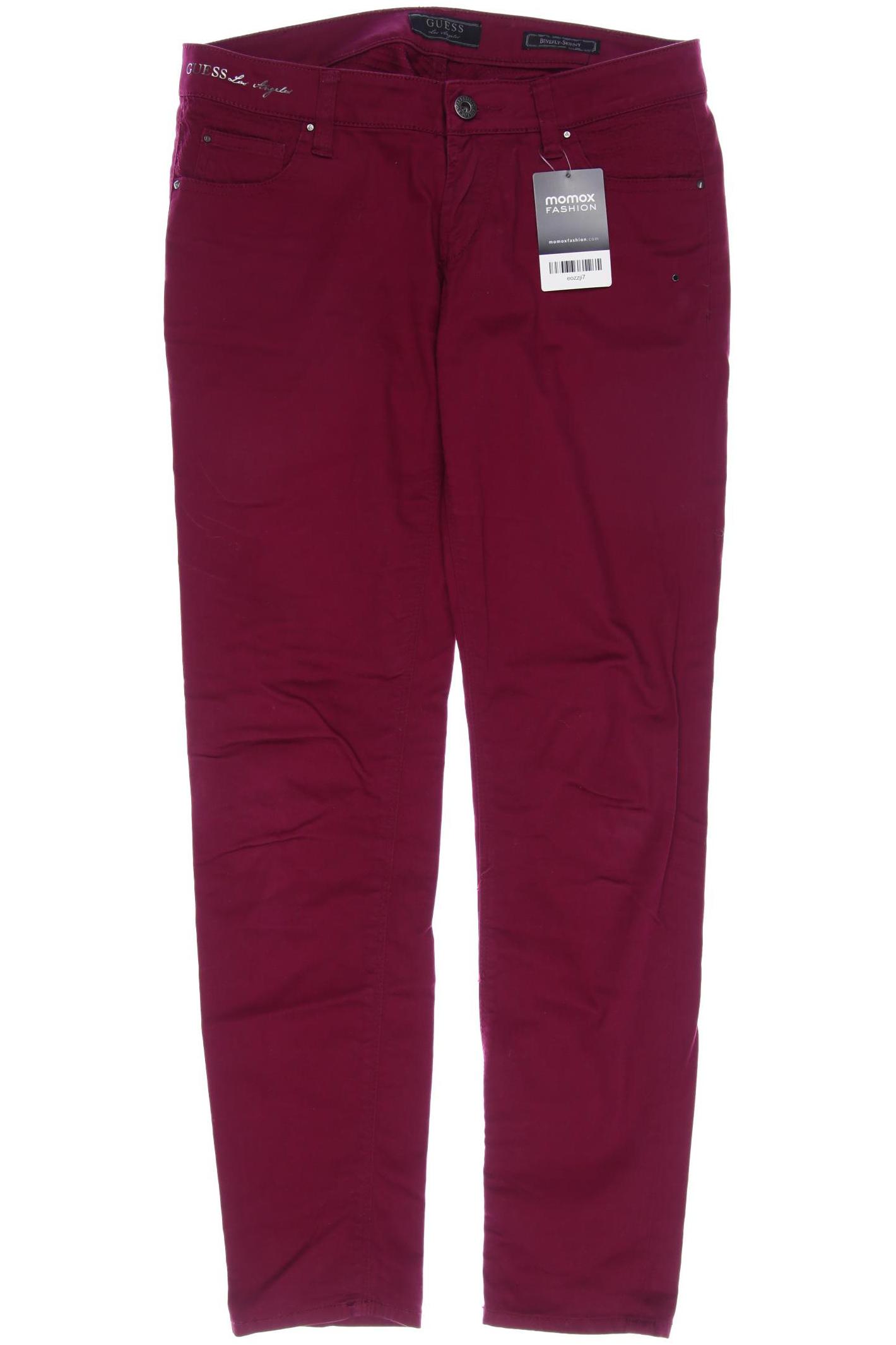 

Guess Damen Stoffhose, bordeaux, Gr. 27