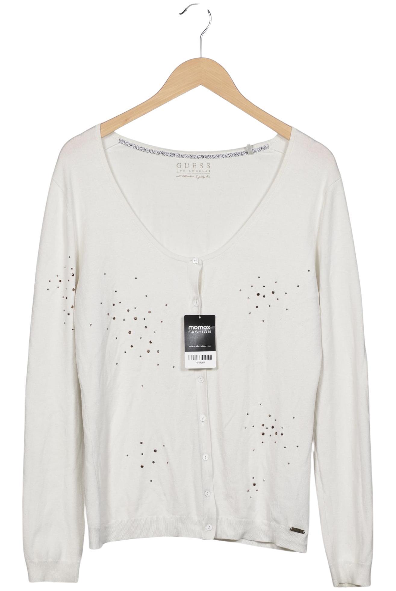 

Guess Damen Strickjacke, weiß, Gr. 46