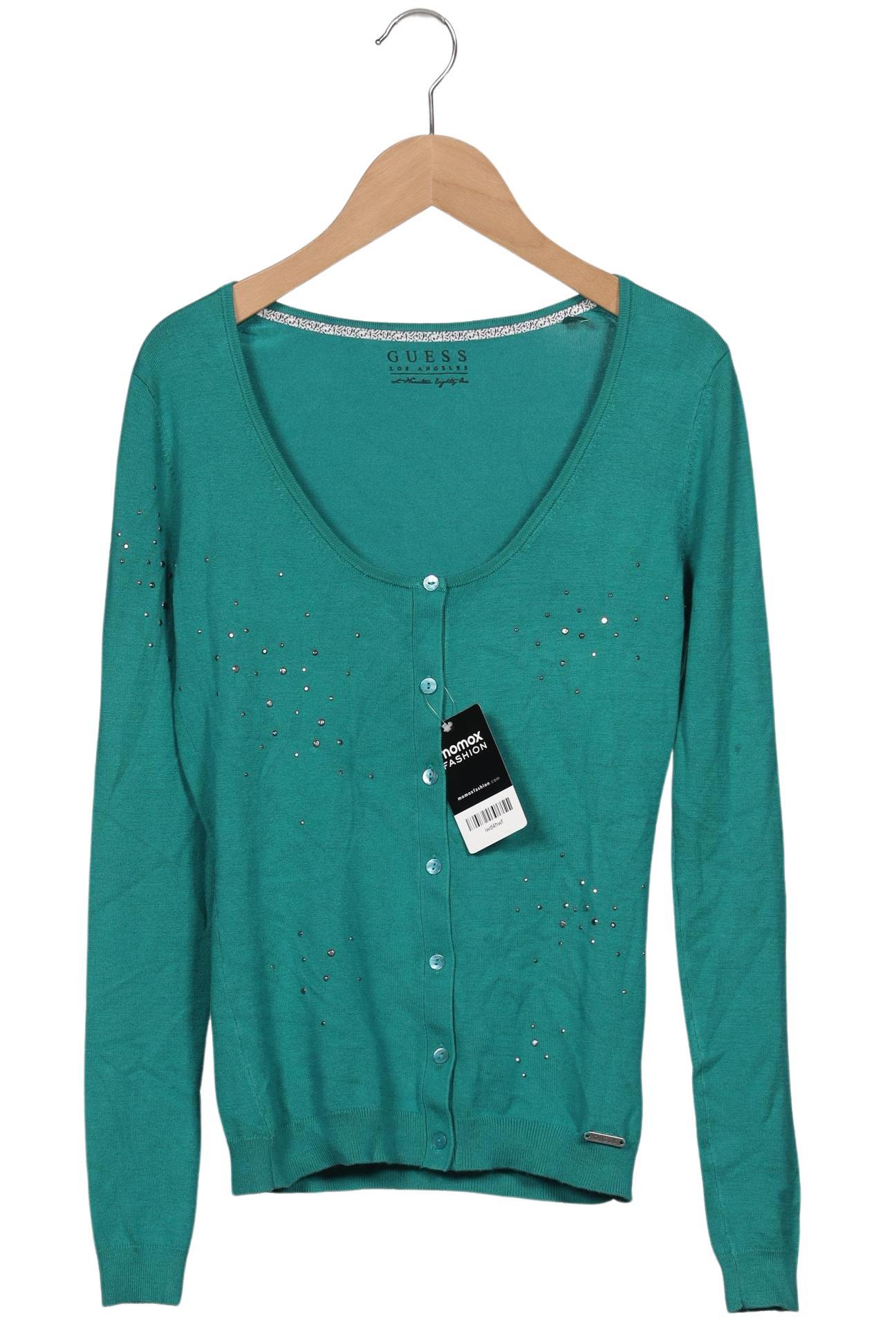 

Guess Damen Strickjacke, türkis, Gr. 32