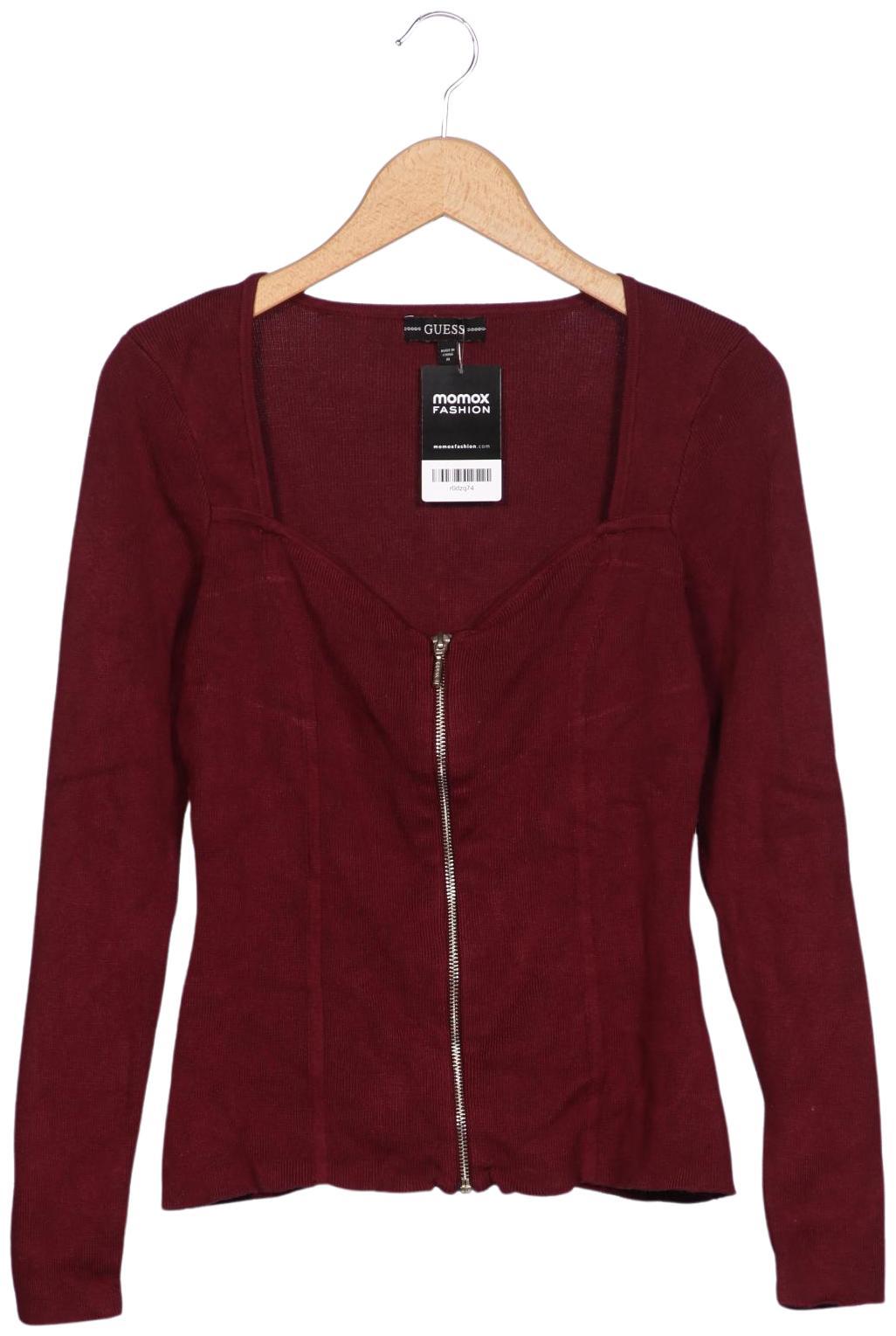 

Guess Damen Strickjacke, bordeaux, Gr. 38