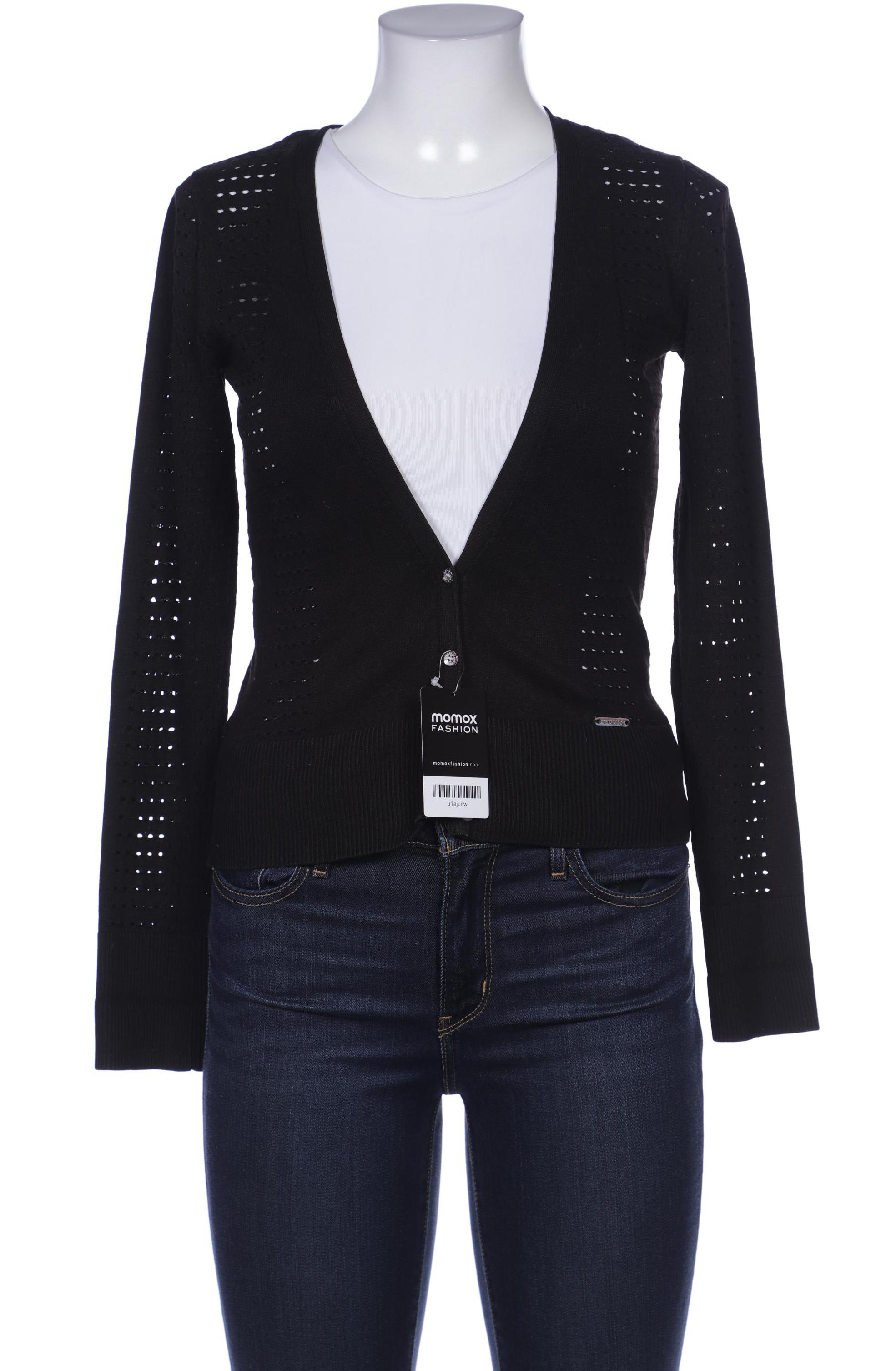 

Guess Damen Strickjacke, schwarz, Gr. 38