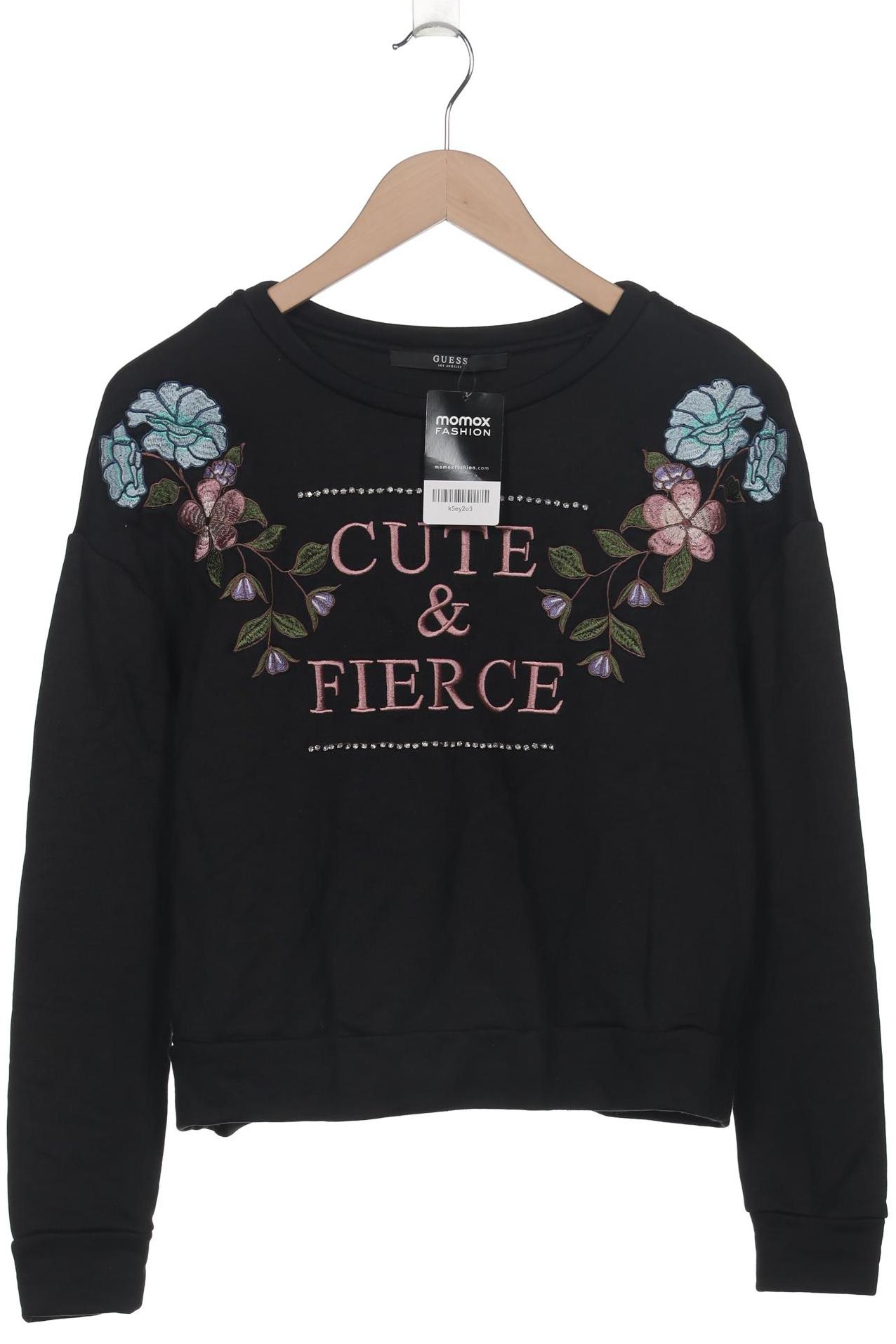 

Guess Damen Sweatshirt, schwarz, Gr. 36