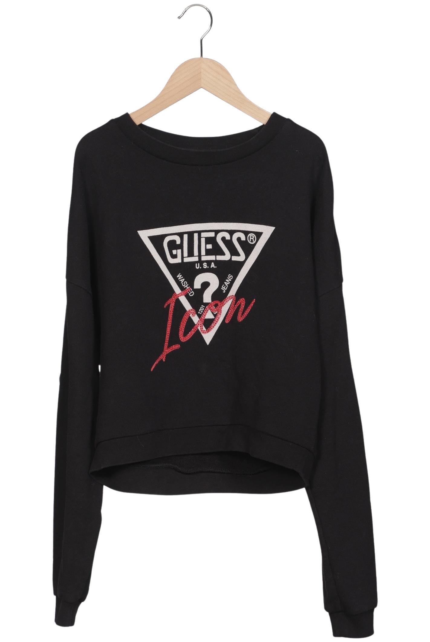 

Guess Damen Sweatshirt, schwarz, Gr. 32